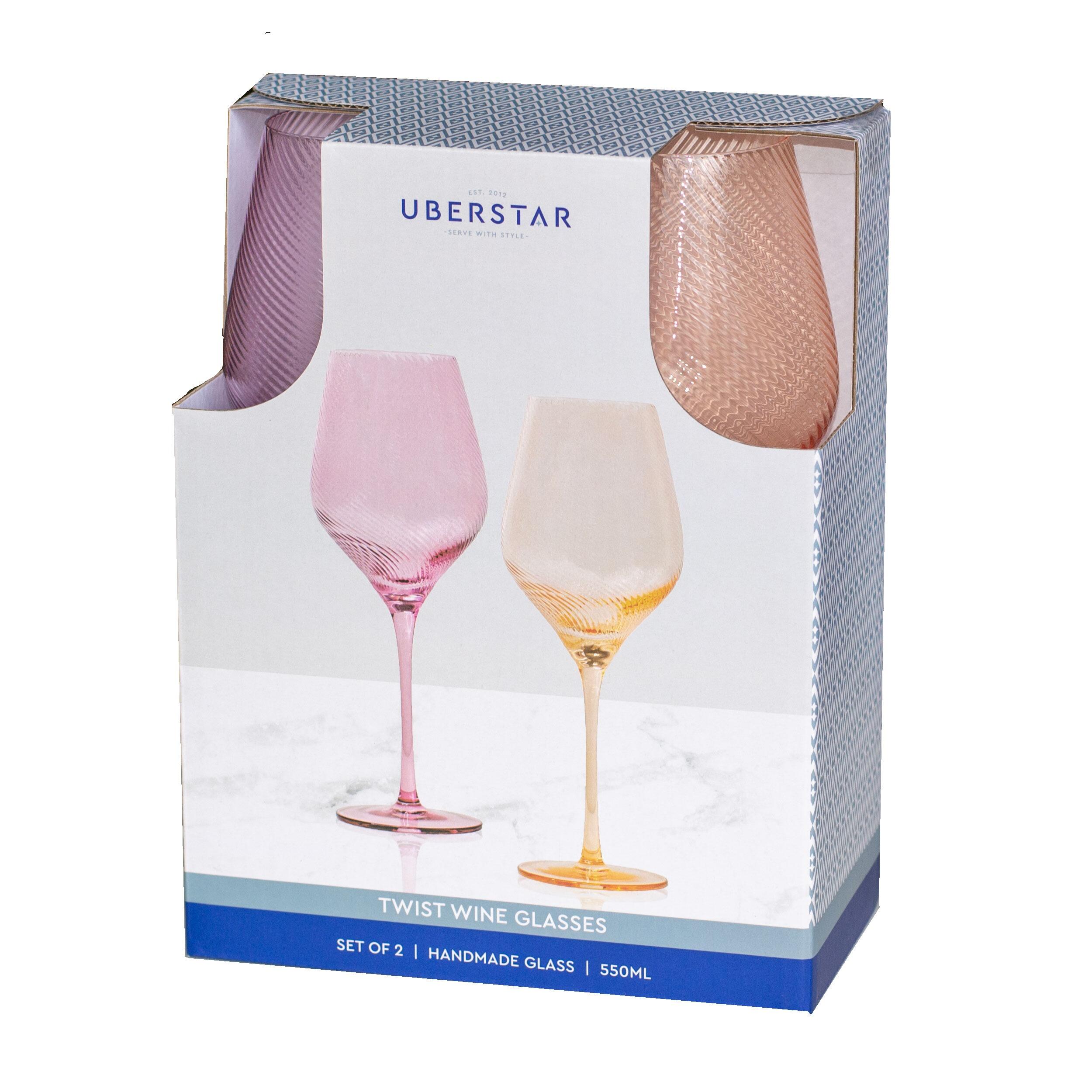 Twist Wine Glasses - Packaging Design