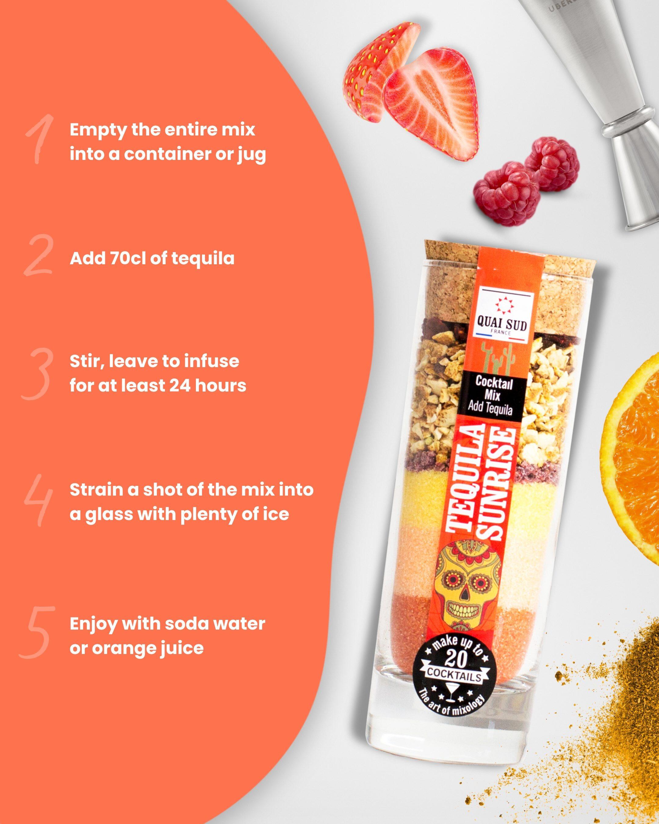 Tequila Sunrise Cocktail Mix