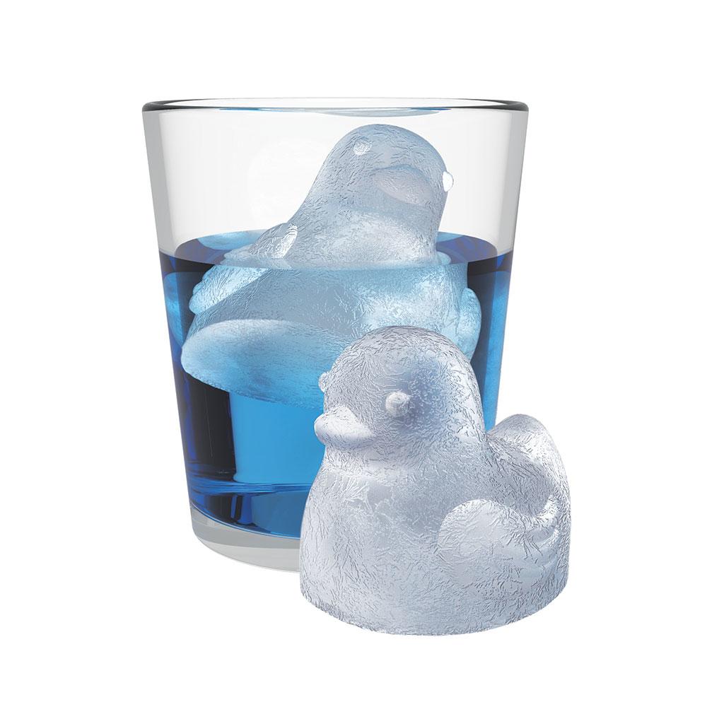 True Zoo Quack the Ice Duck Ice Cube Tray, Novelty Animal Ice Mold