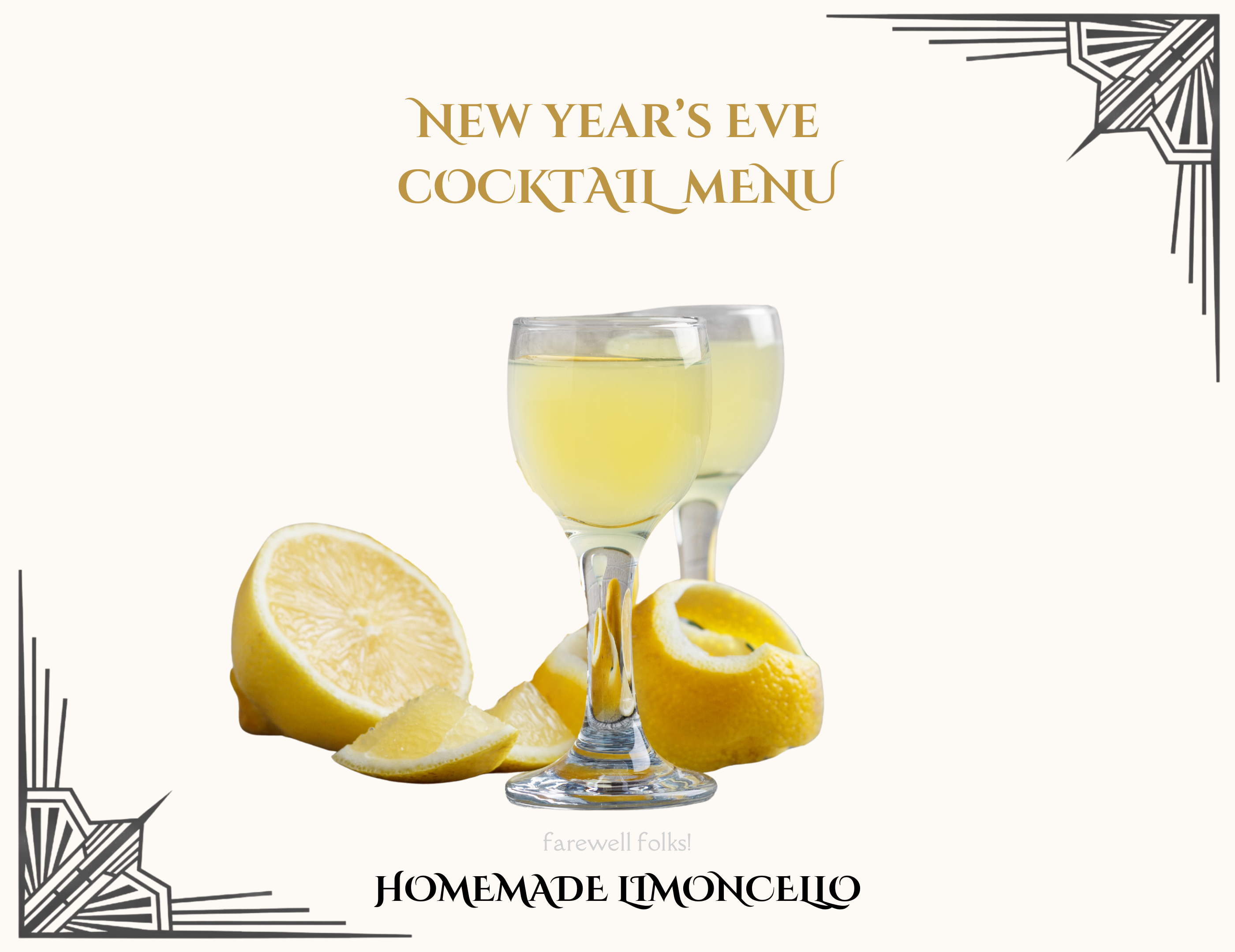 new years eve homemade limoncello recipe