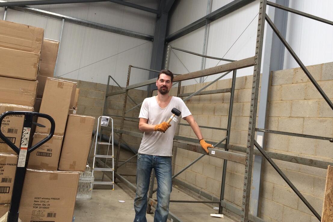 First official warehouse