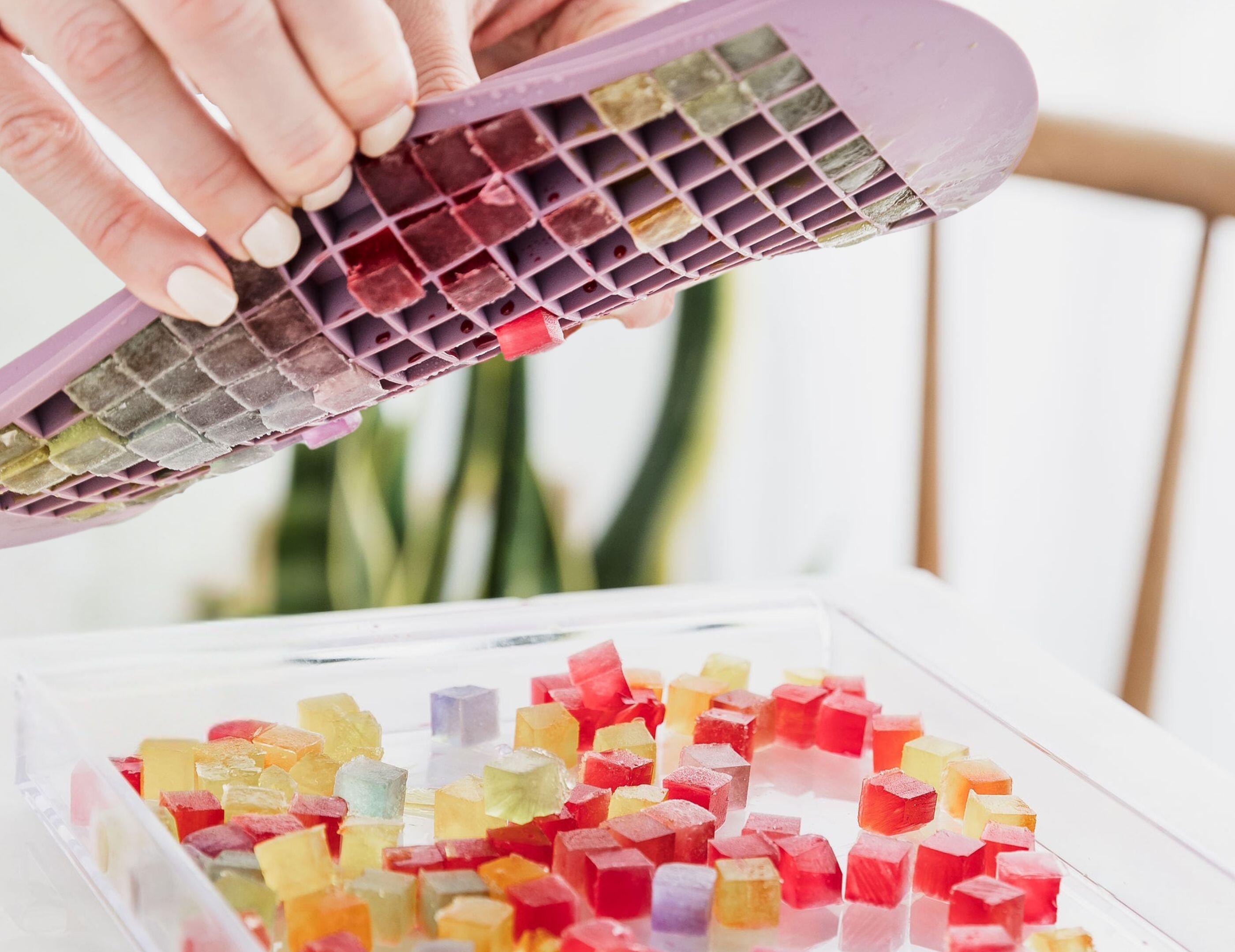 rainbow ice mini ice cube trays uberstar