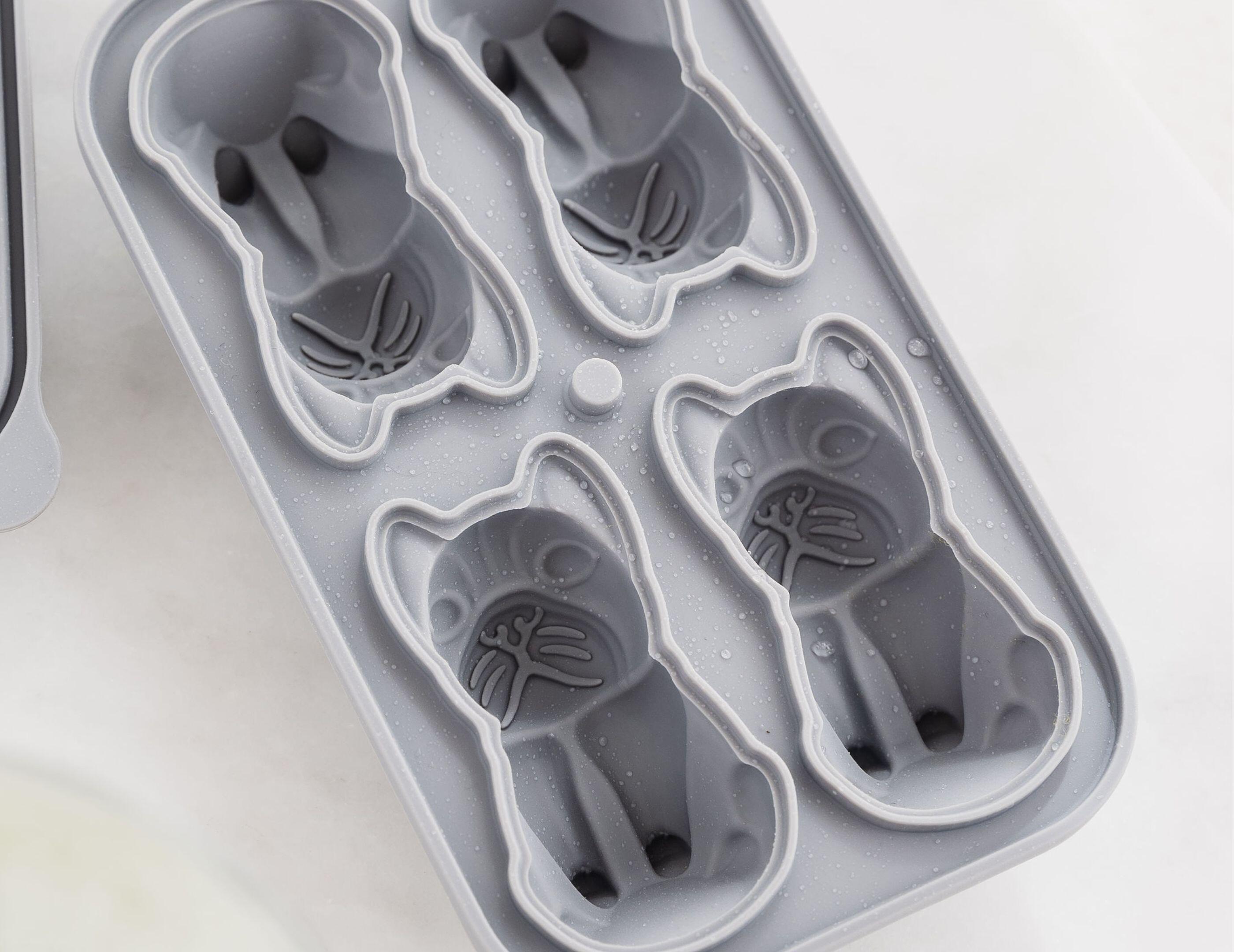 frenchie dog ice tray for frozen dog treats