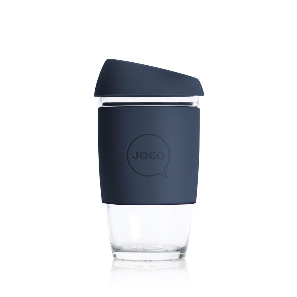 Vintage Blue, 6 oz JOCO Glass Reusable Coffee Cup