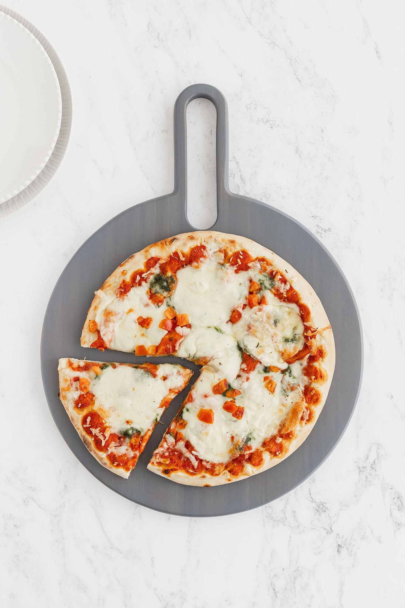 Pizza Cutting Board Set Grey