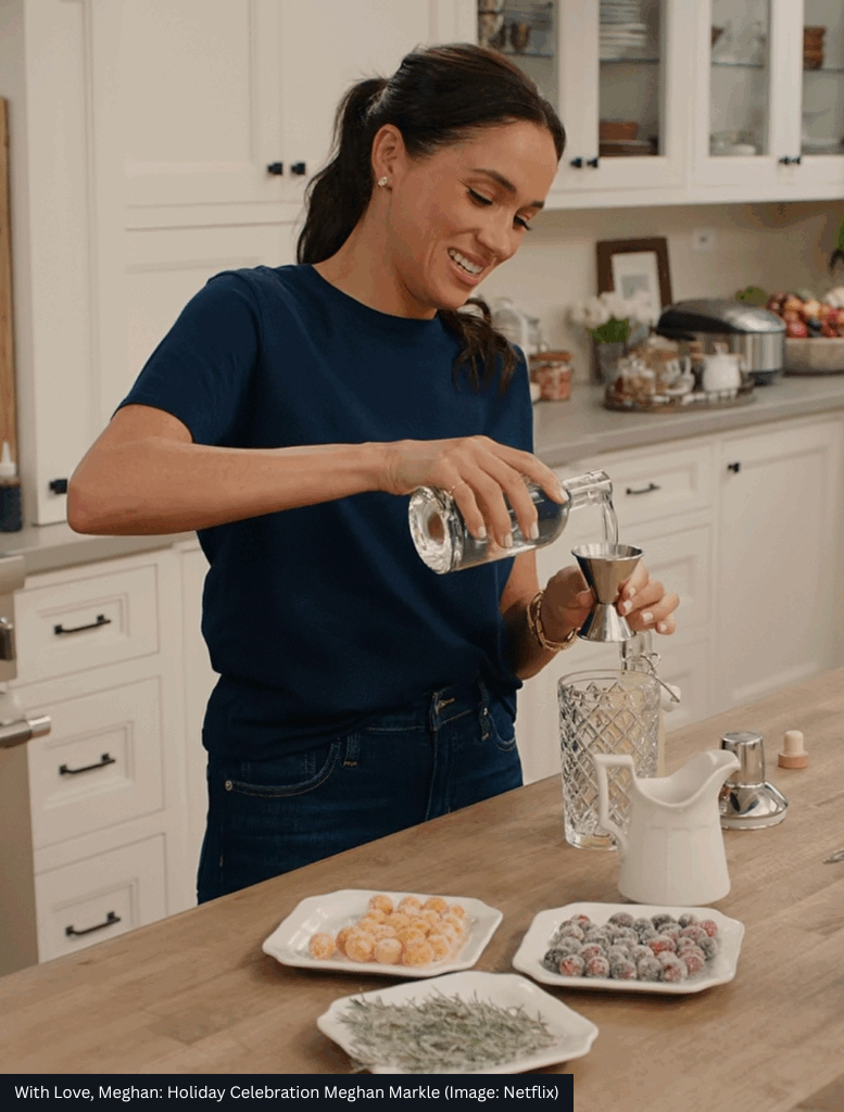 Netflix Meghan Markle Uberstar Cocktail Shaker Silver