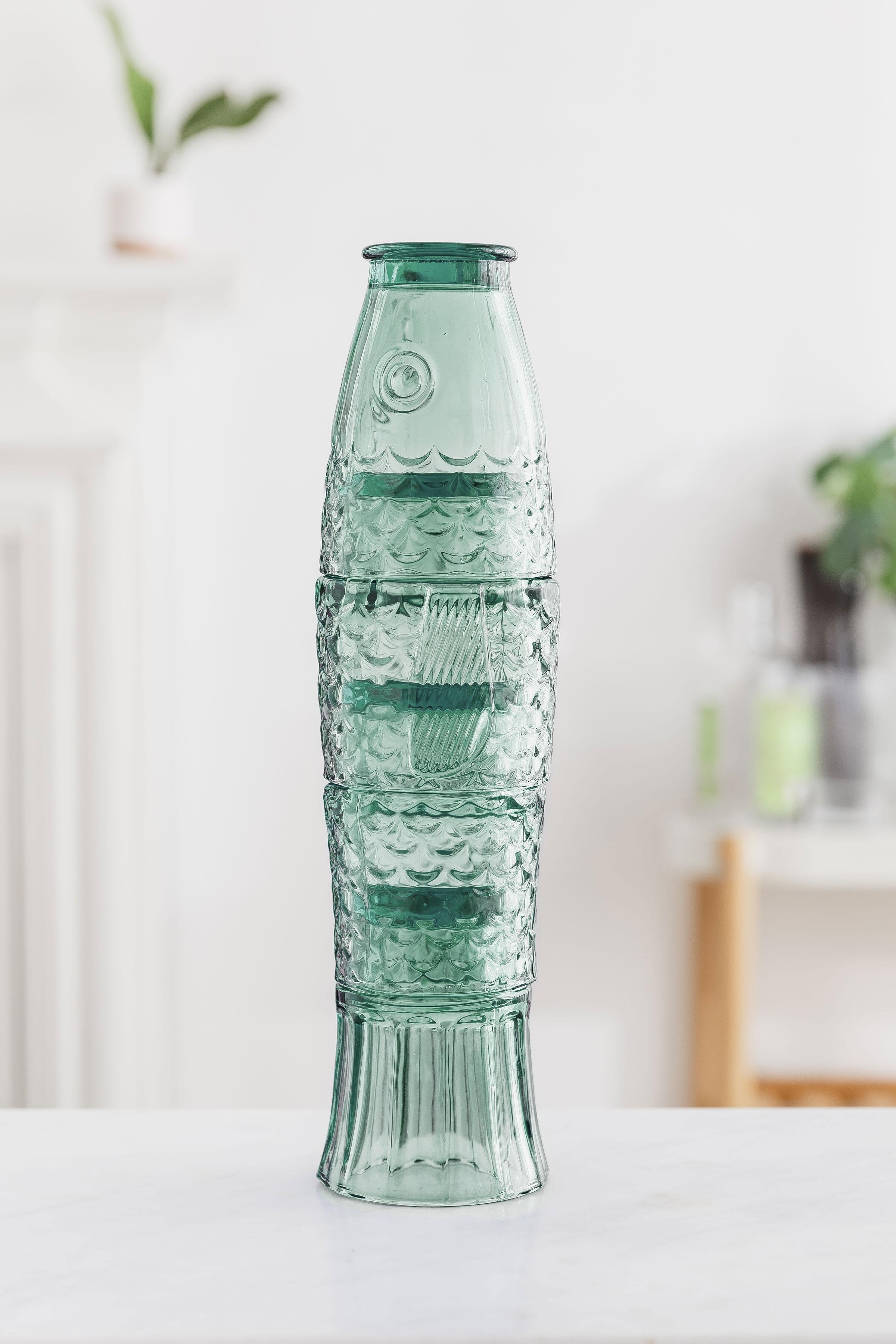 Fish Stacking Tumblers Gift Set Green