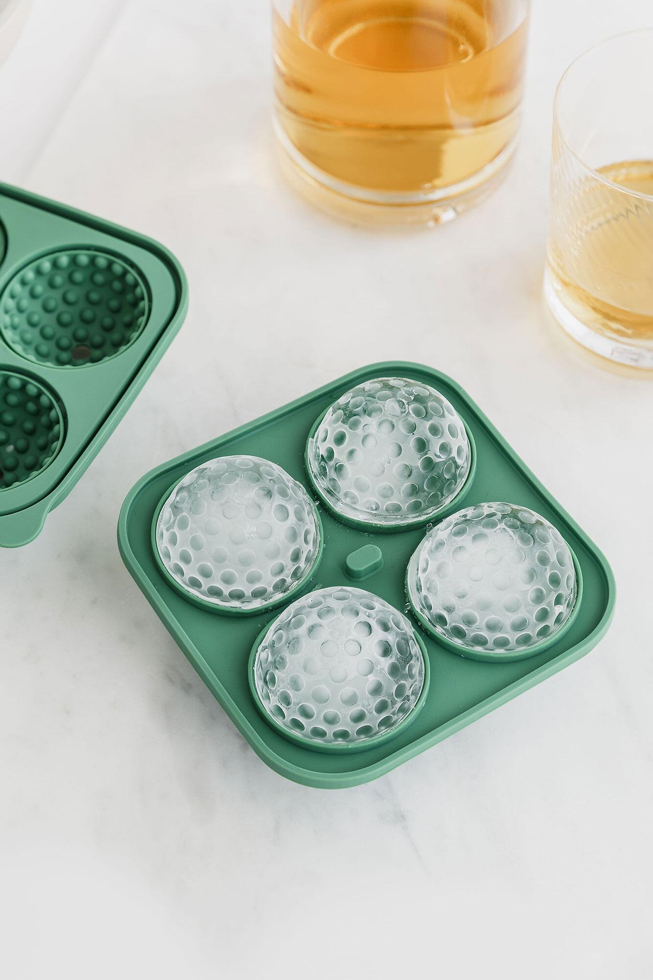 3D Lifesize Golf Ball Ice Cubes