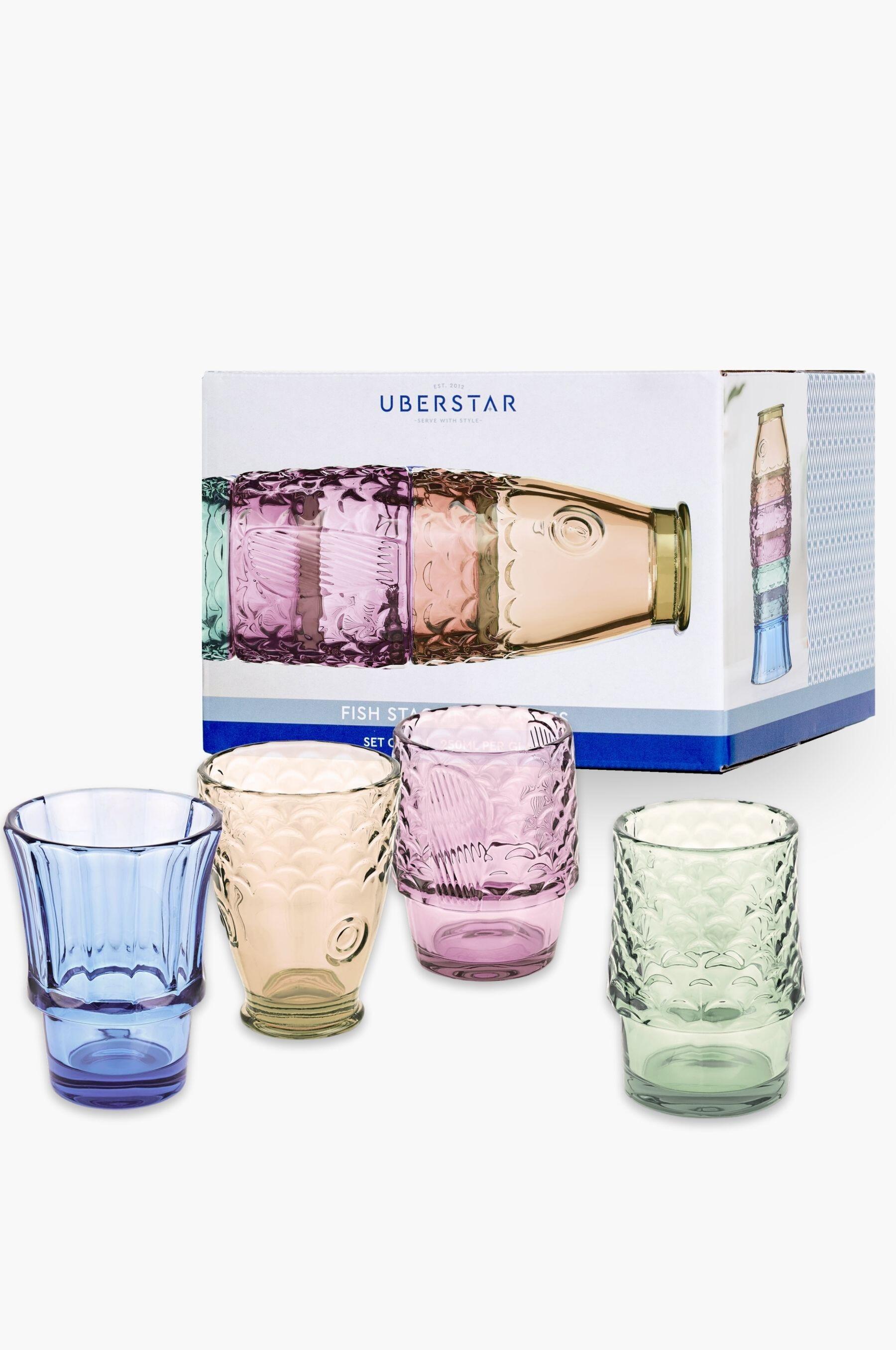Rainbow Fish Glasses