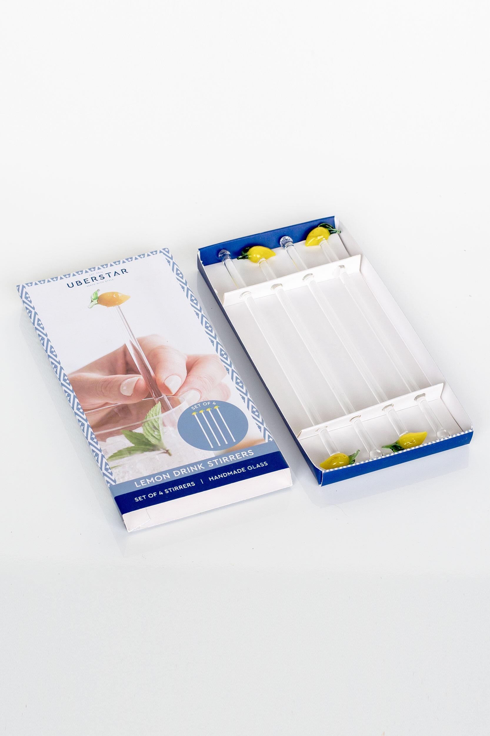 Cute Lemon Cocktail Stirrers
