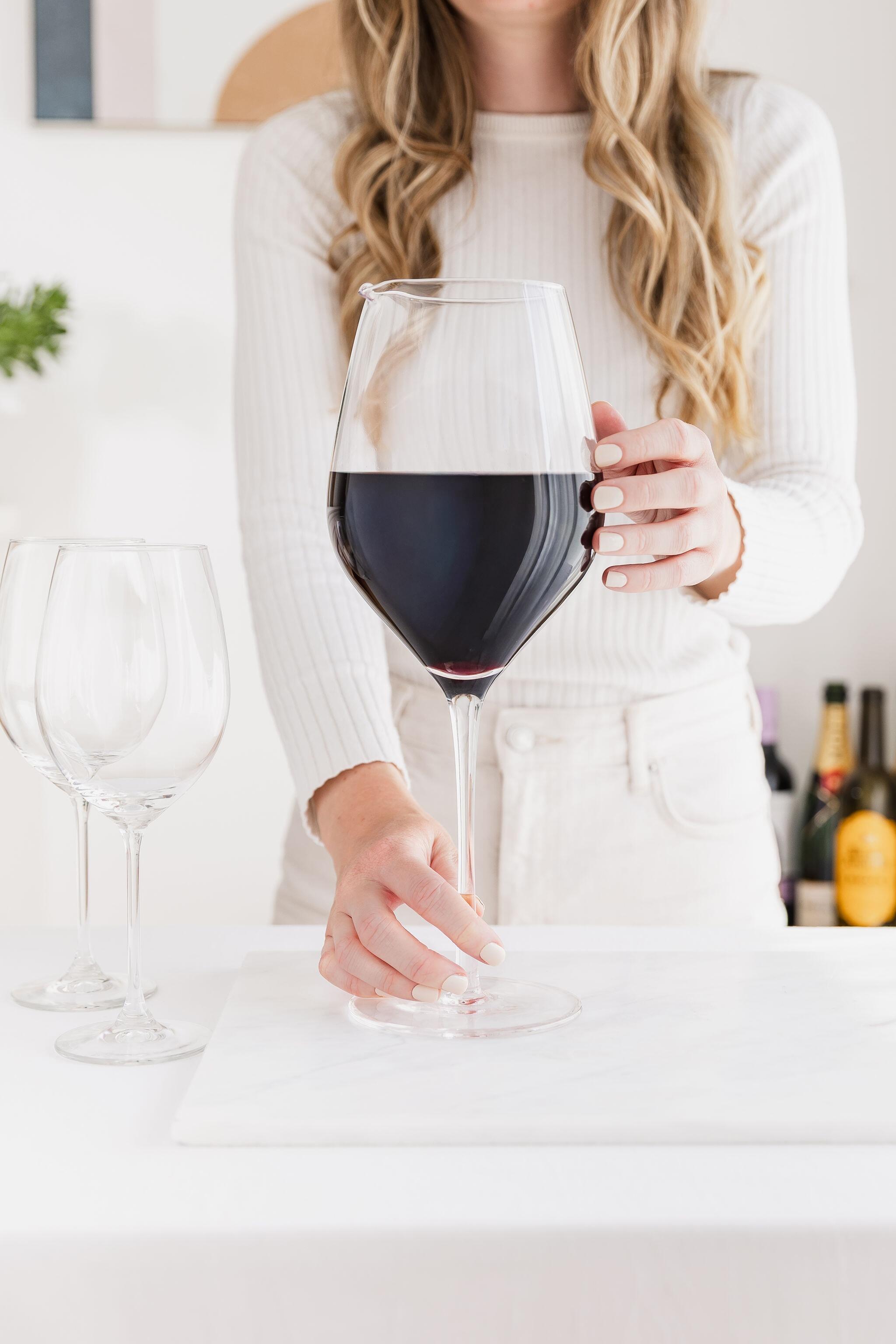 Oversized Wine Glass Jug