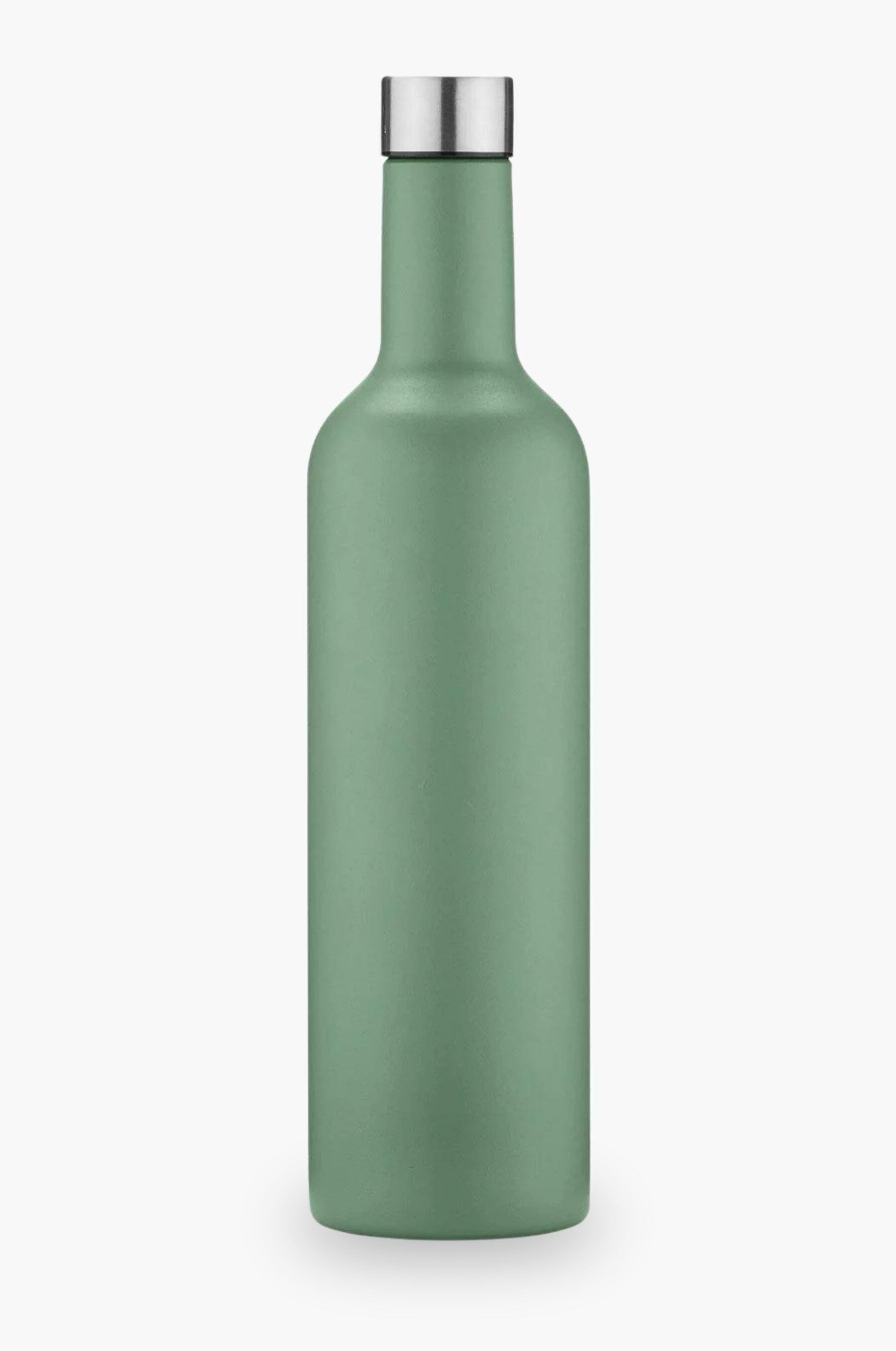 Vinnie Insulated Wine Bottle Green