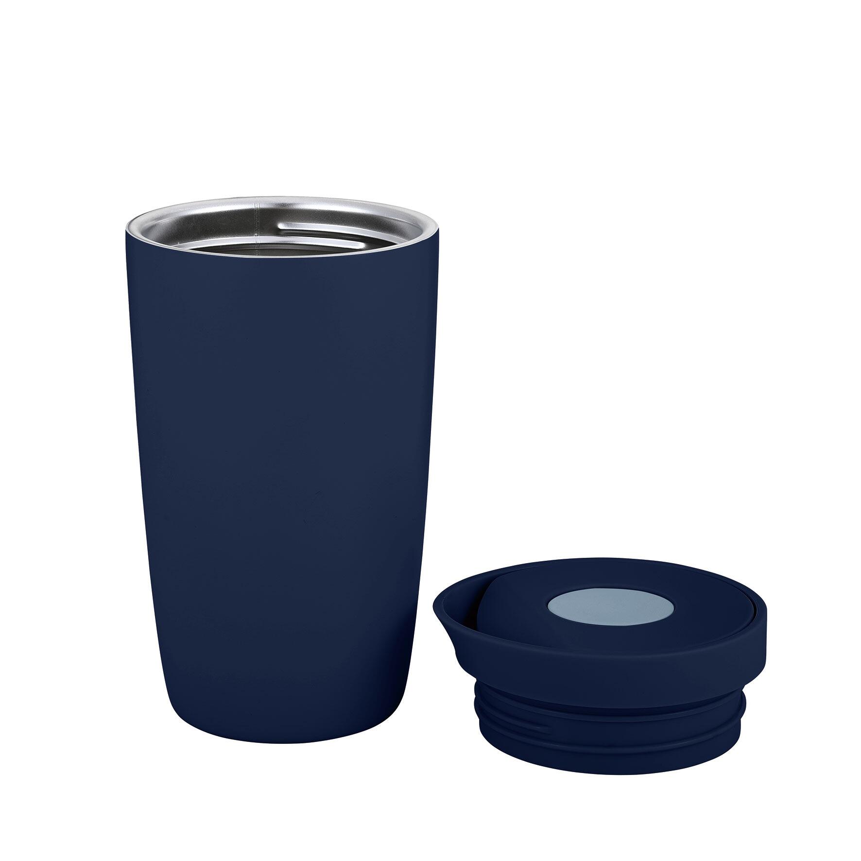 Radius Leakproof Double Wall Stainless Steel Travel Cup - Mood Indigo