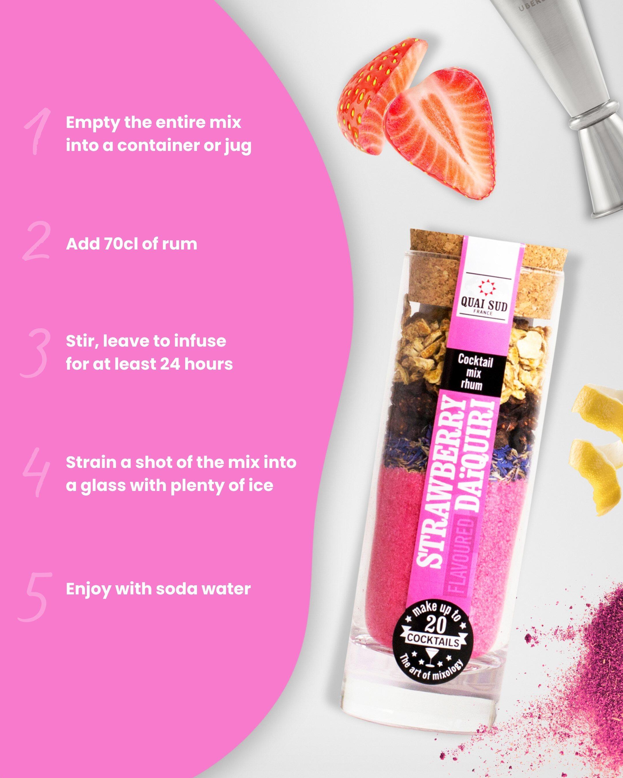 Strawberry Daiquiri Cocktail Mix