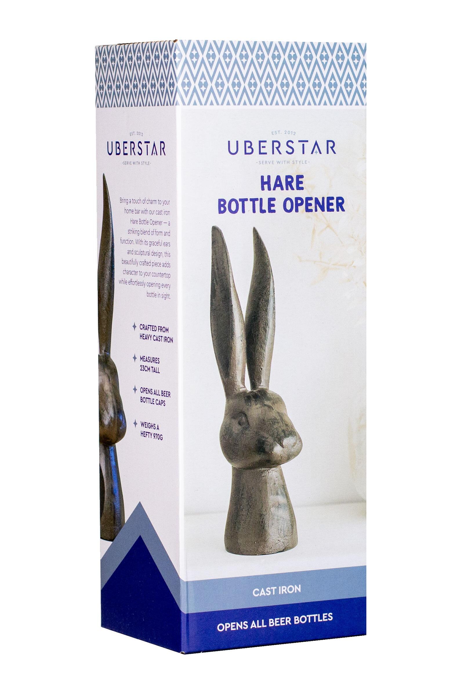 hare heavyweight bottle opener