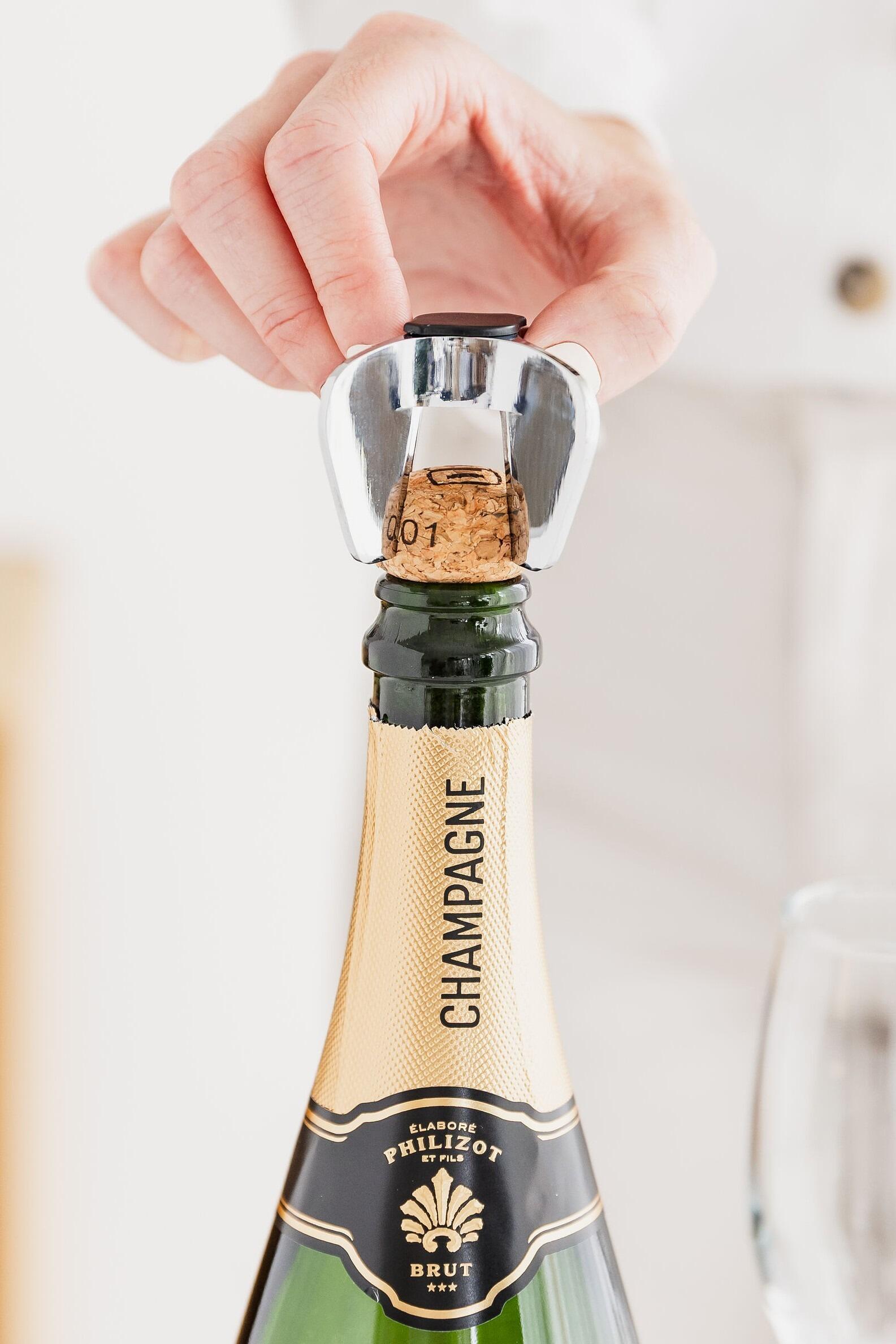 twist champagne cork opener