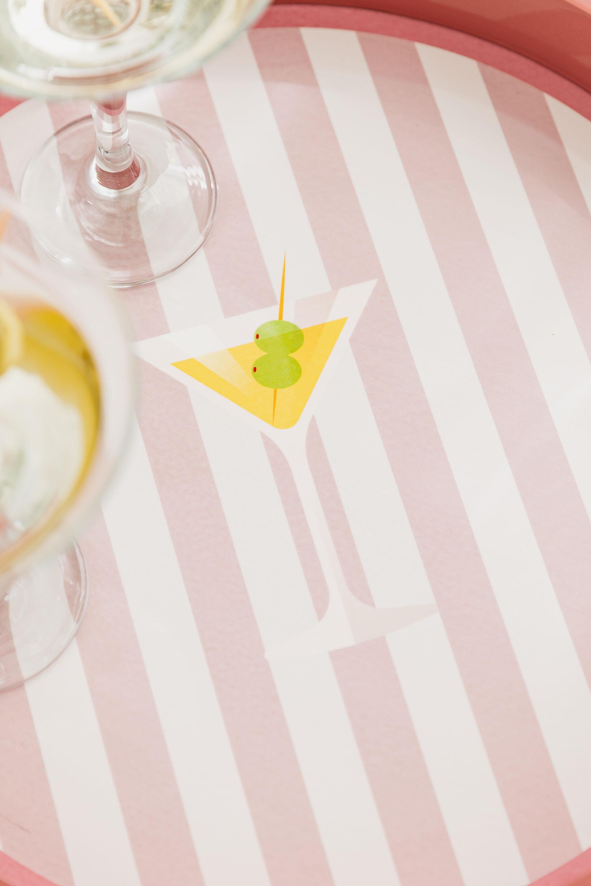 Martini Cocktail Tray UK