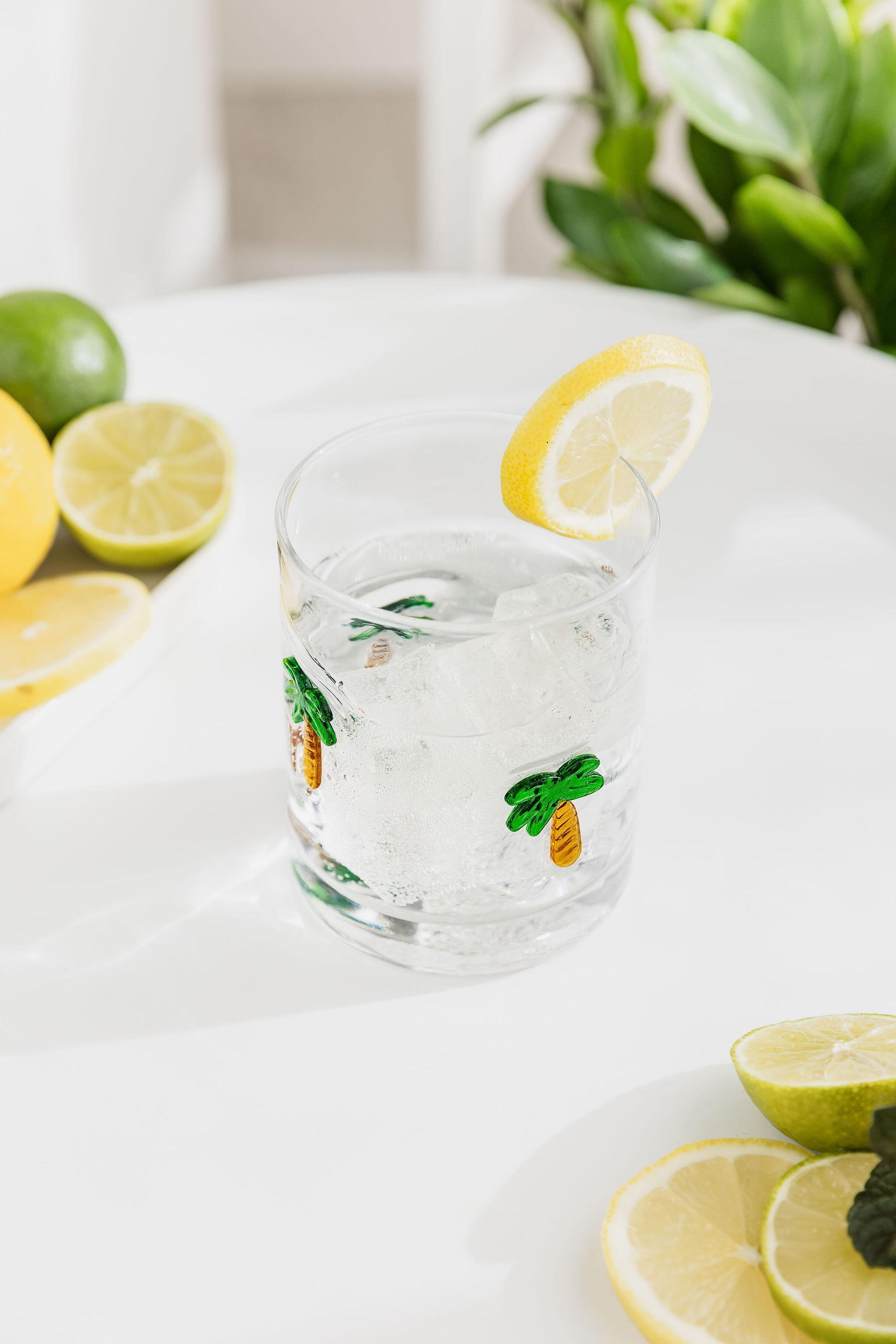 Palm Tree Glassware