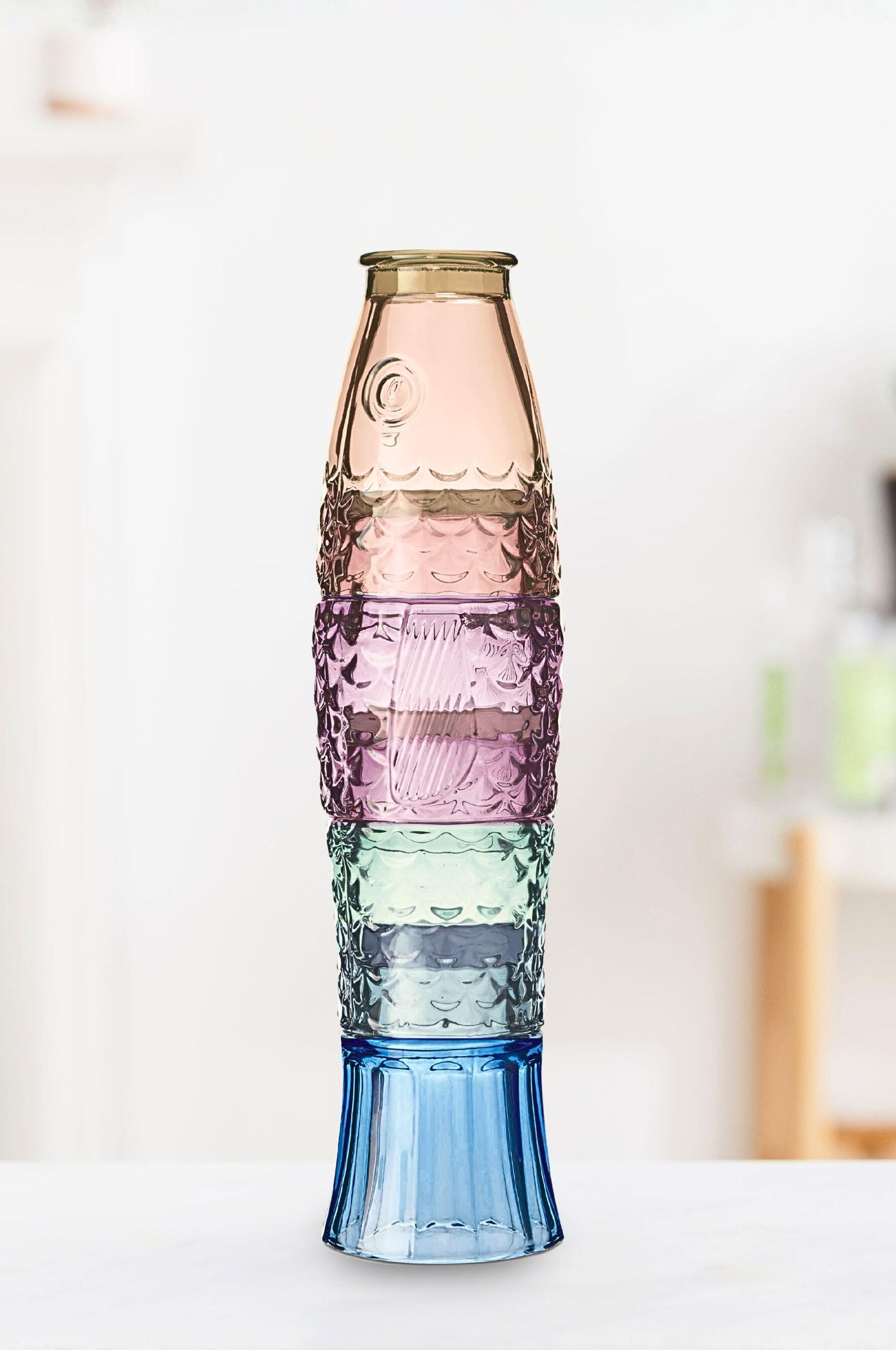 Fish Stacking Tumblers Set Rainbow