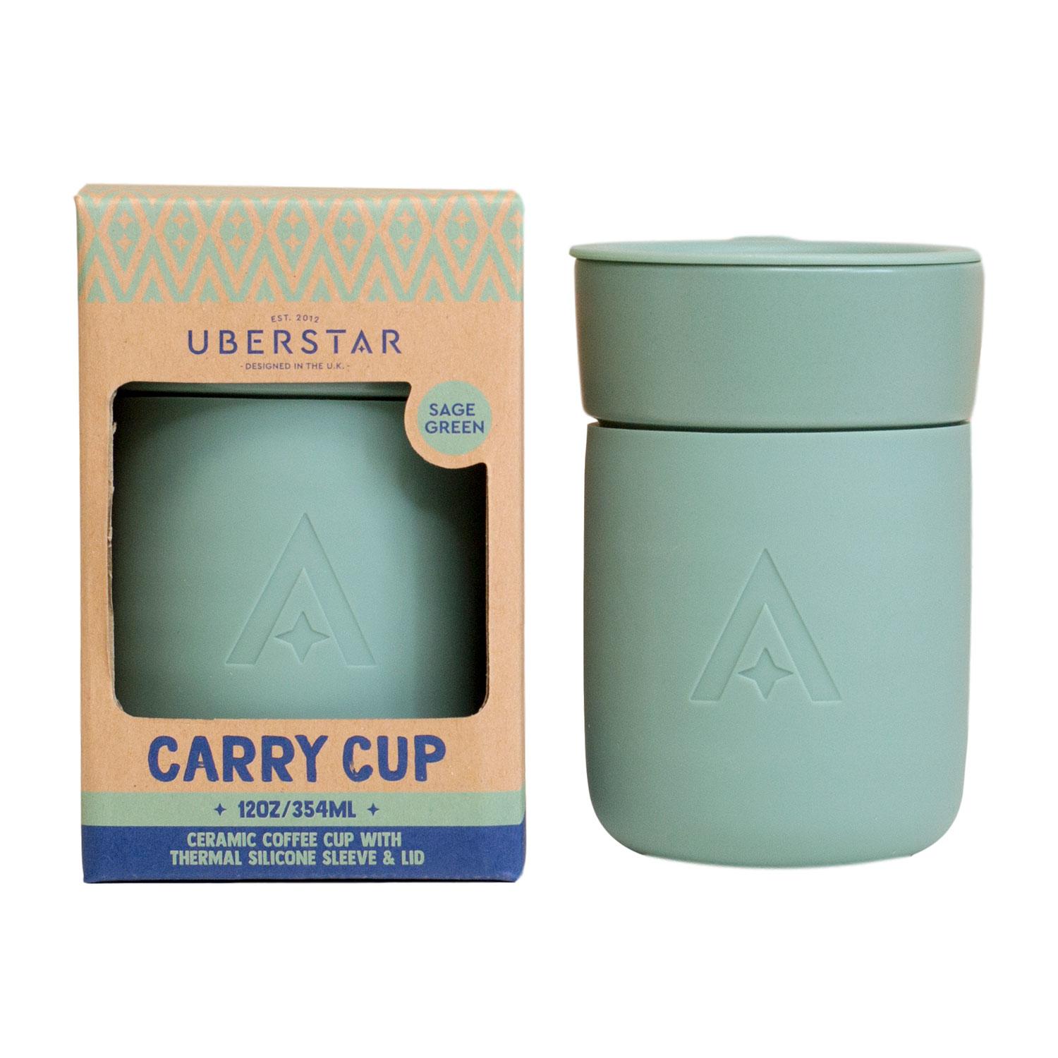Carry Cup - The Universal Travel Mug by Uberstar (Sage Green)