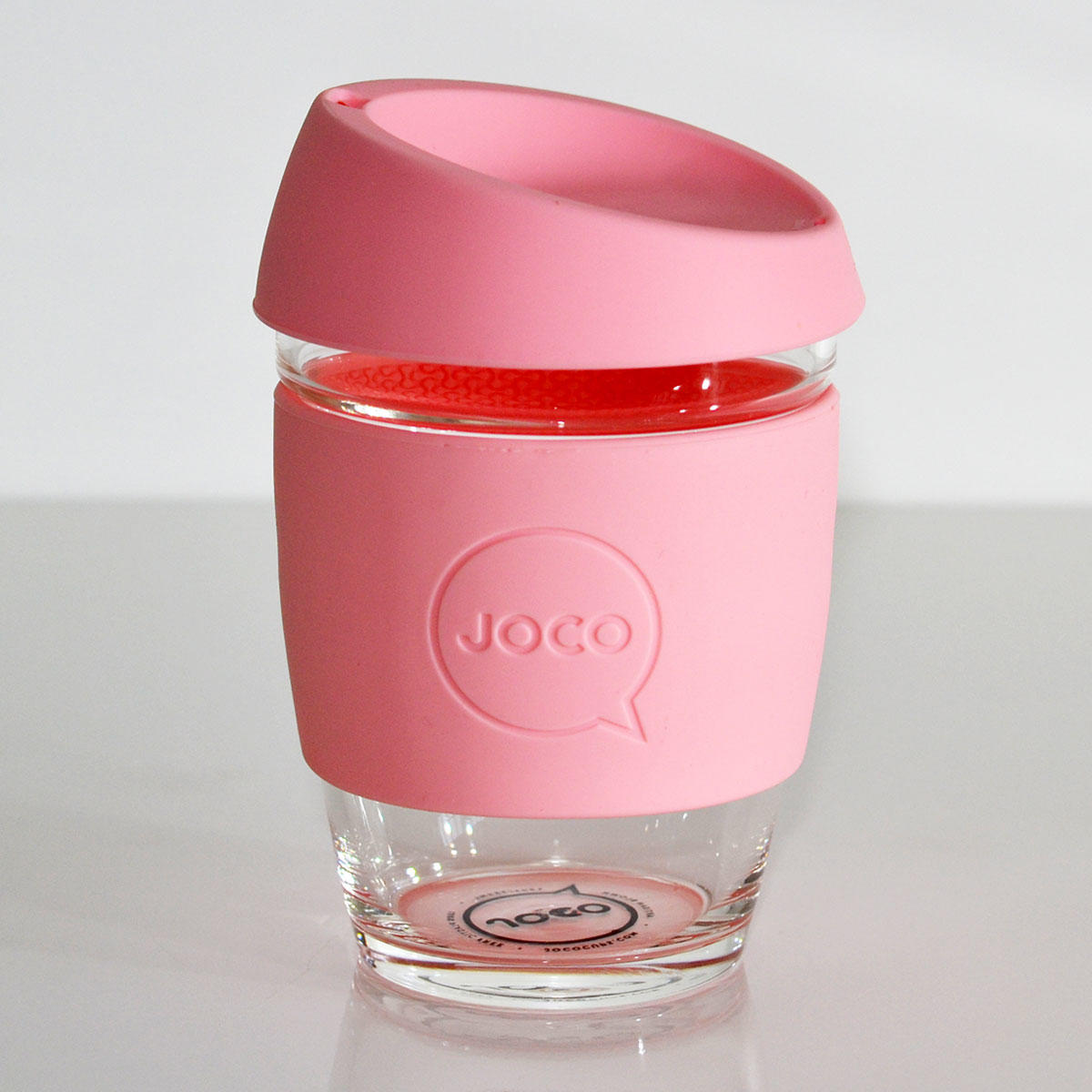 JOCO Cup 12oz Strawberry Pink