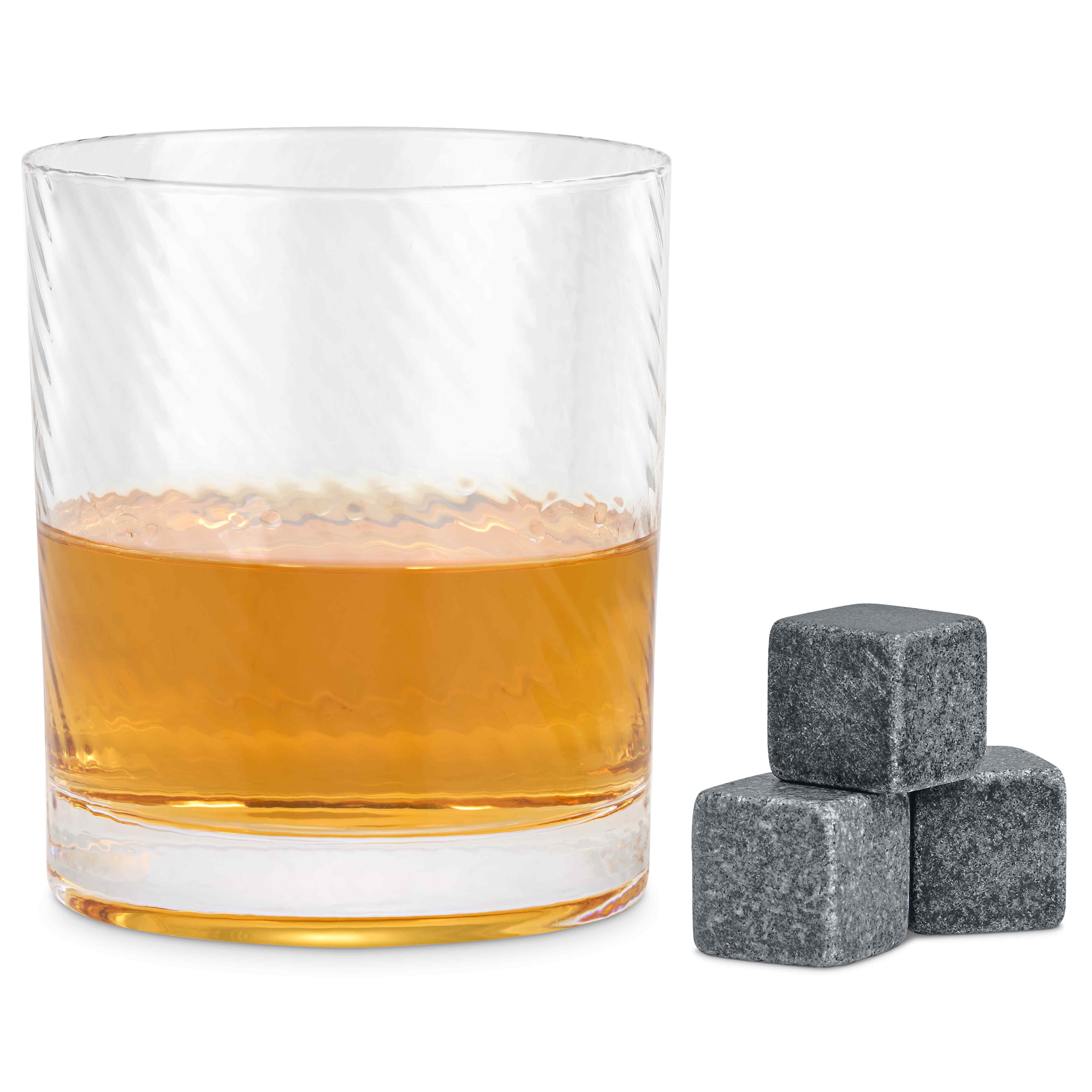 Whisky Stones and Glass Gift Set