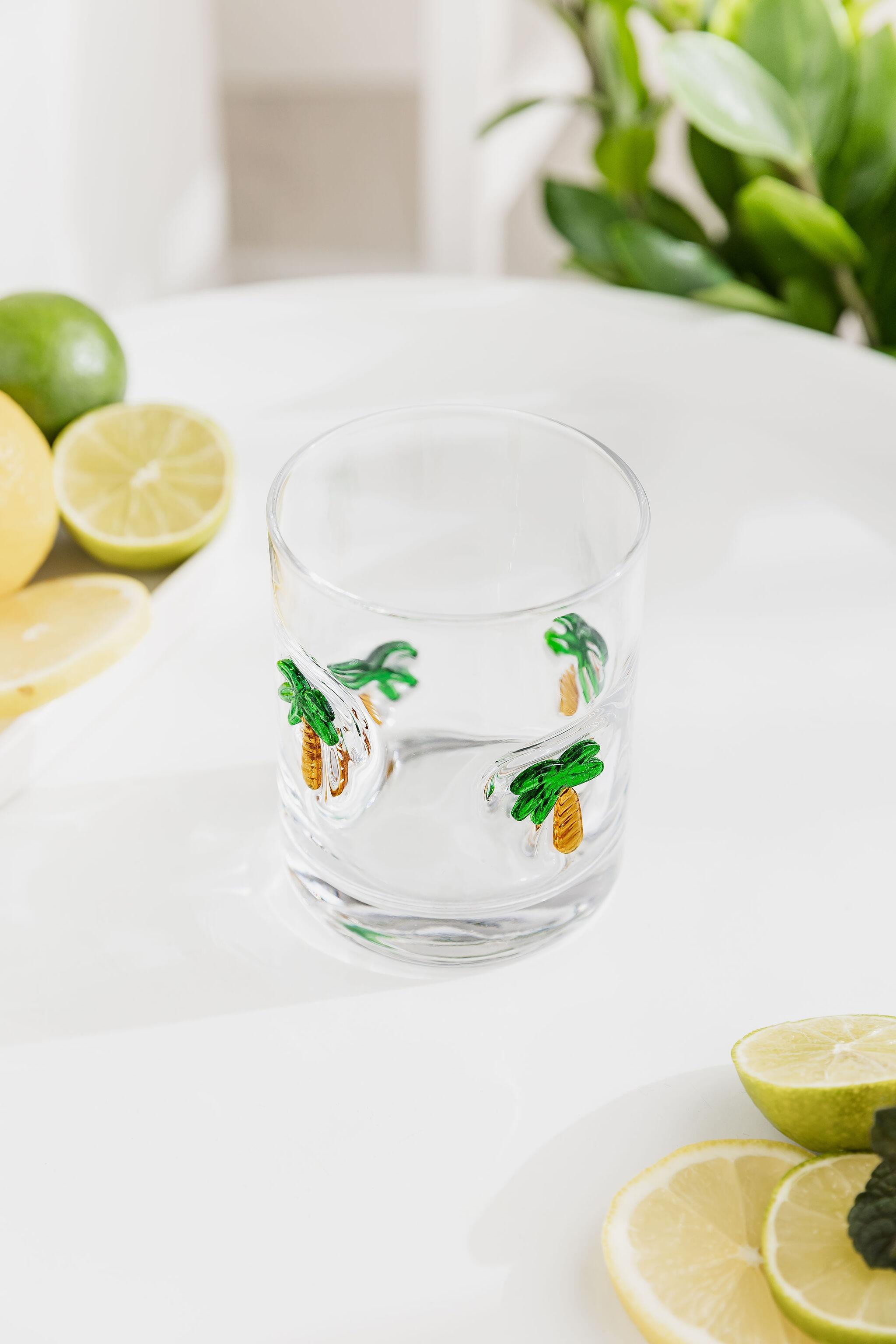 Palm tree Glass