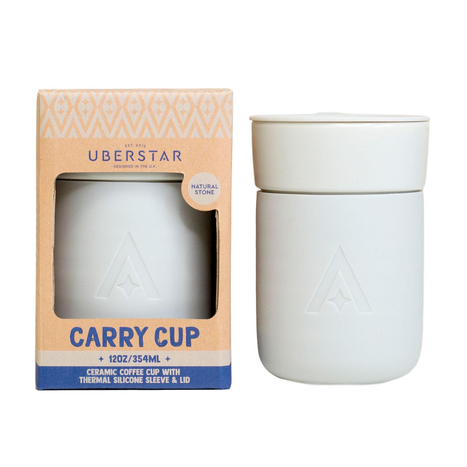 Carry Cup - The Universal Travel Mug by Uberstar (Natural Stone)