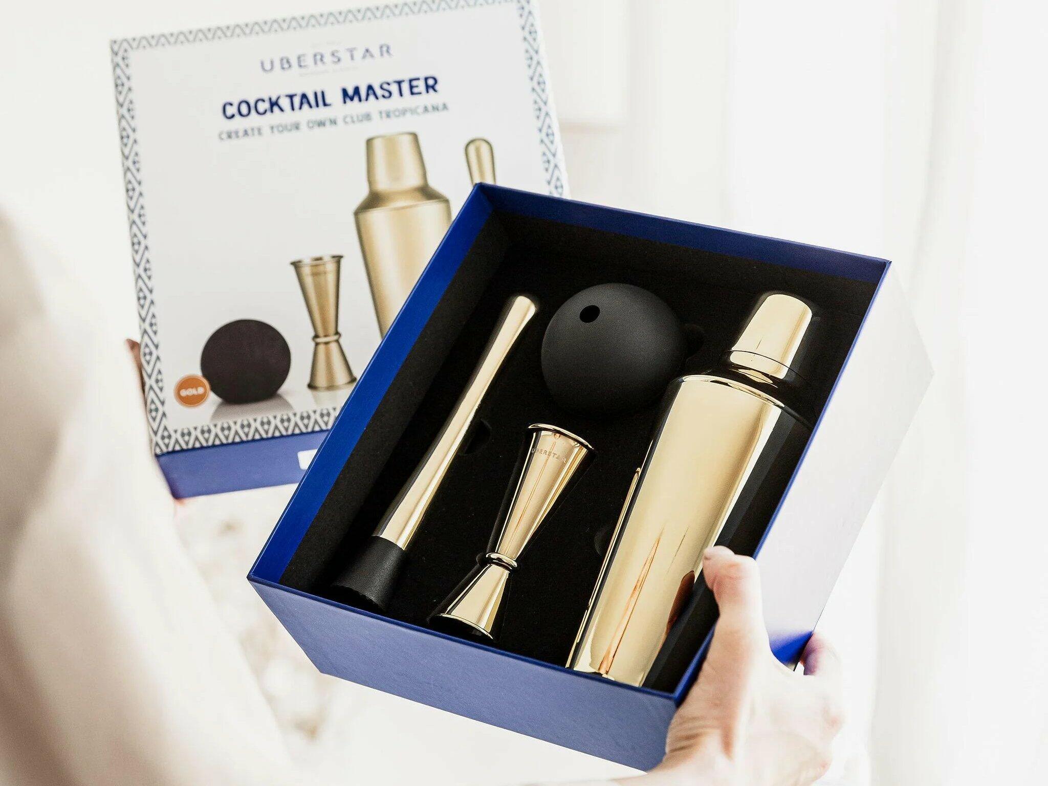 Cocktail shaker gift set uberstar
