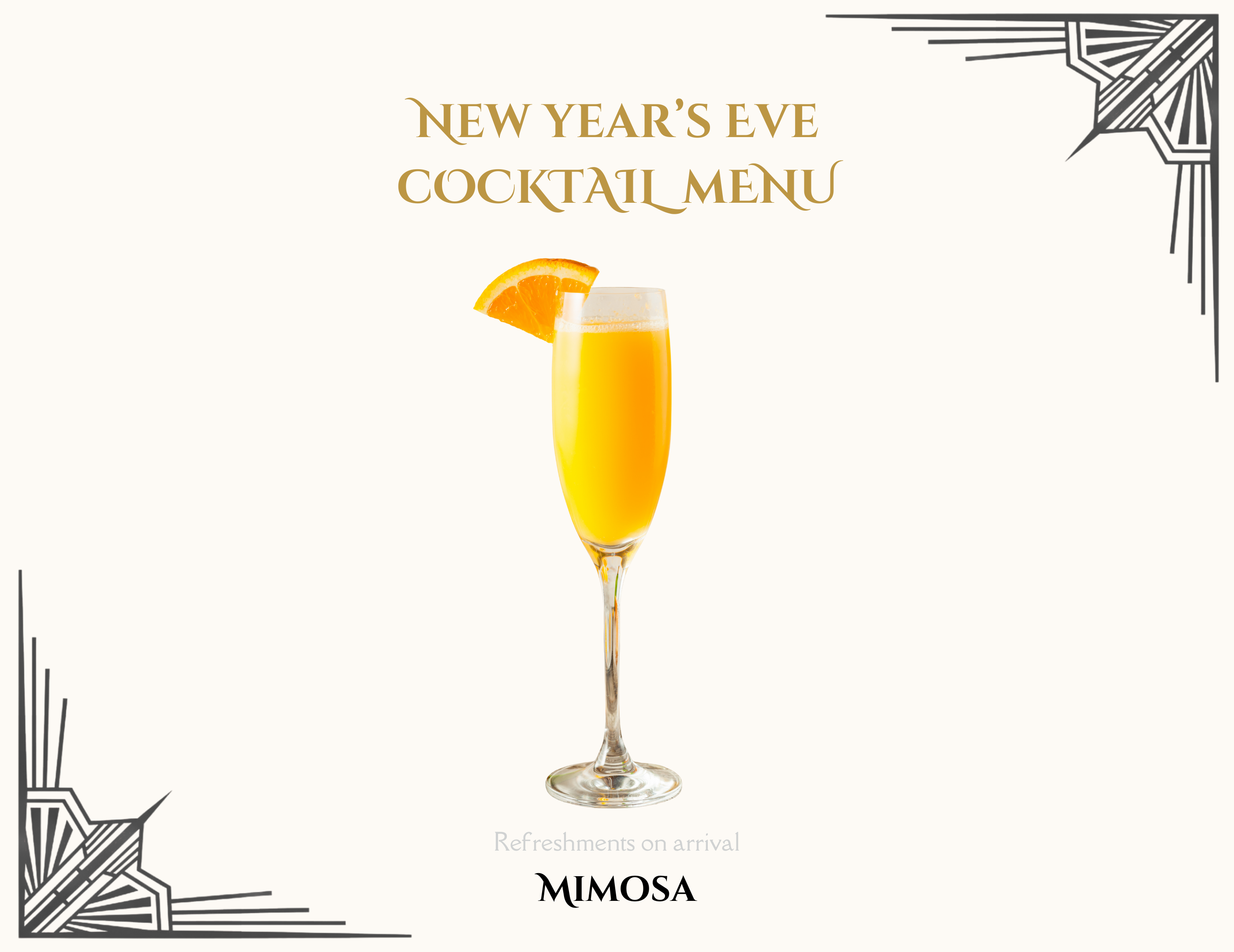 new years eve mimosa recipe