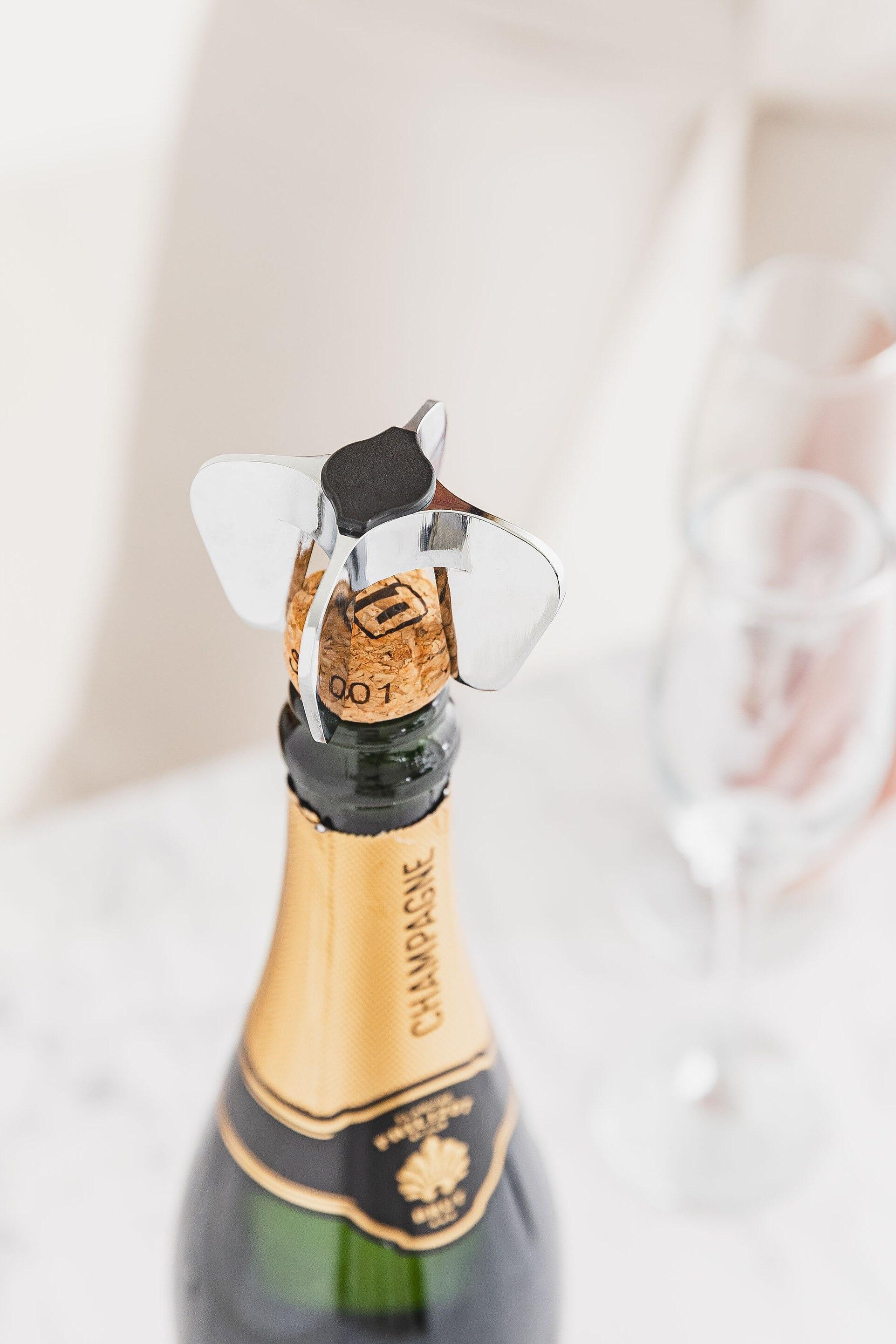 easy sparkling wine bottle opener