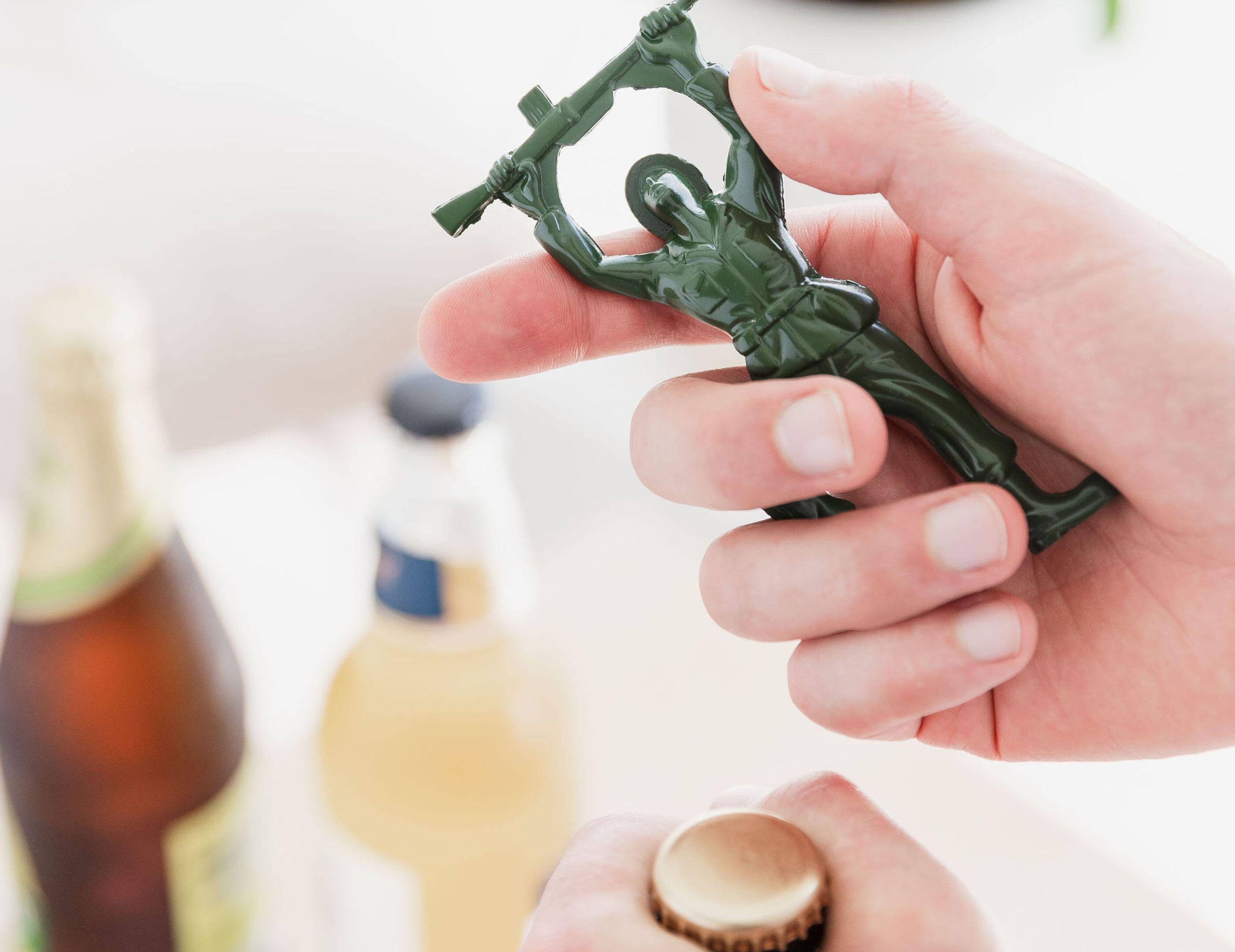 army man toy soldier bottle opener unique fathers day gift