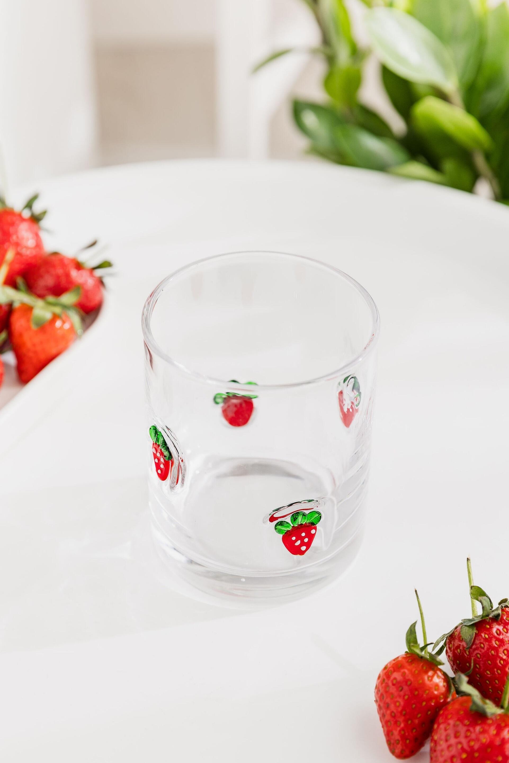 Strawberry Icon Glasses