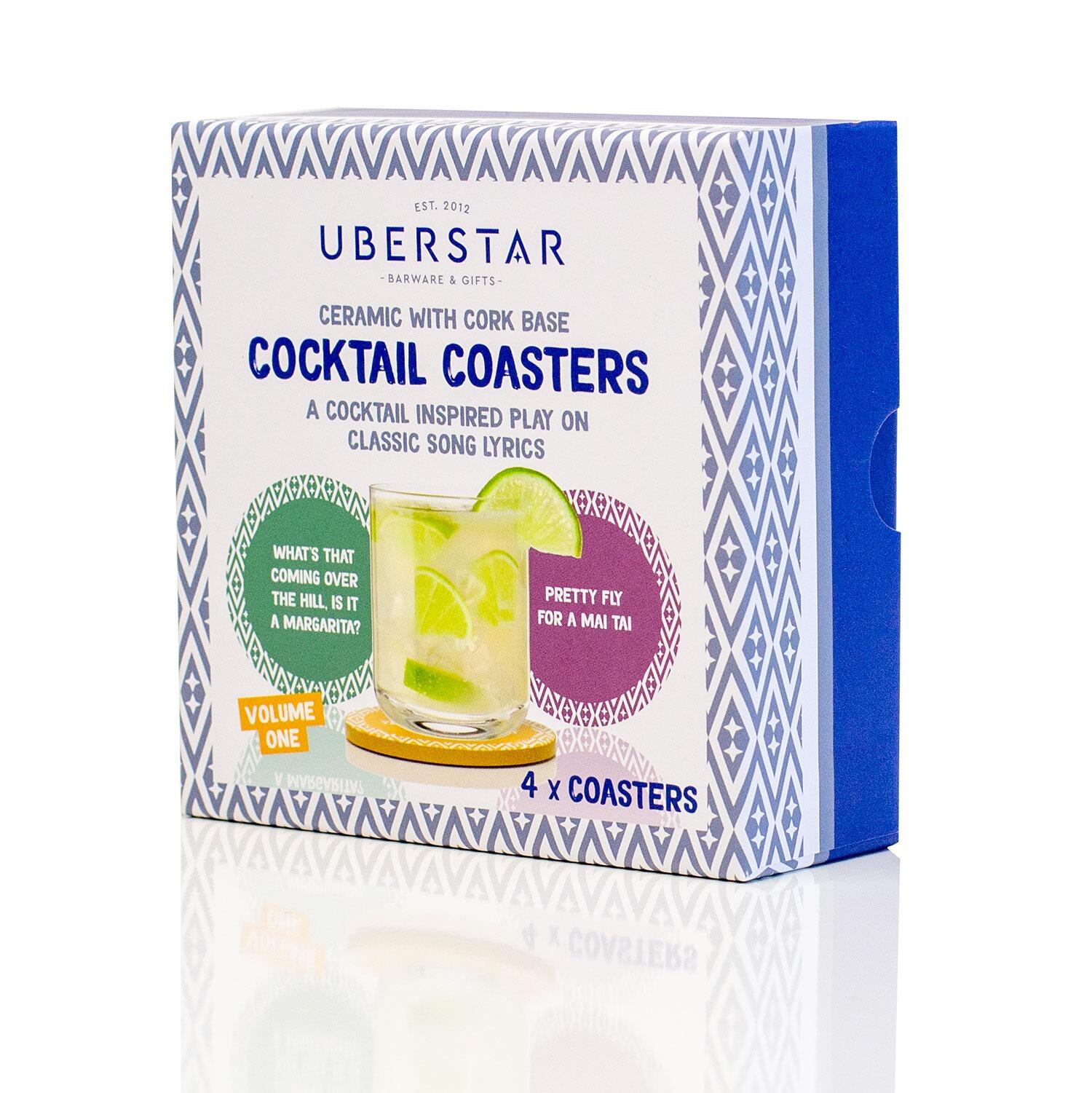 Uberstar Cocktail Coasters - Volume 1