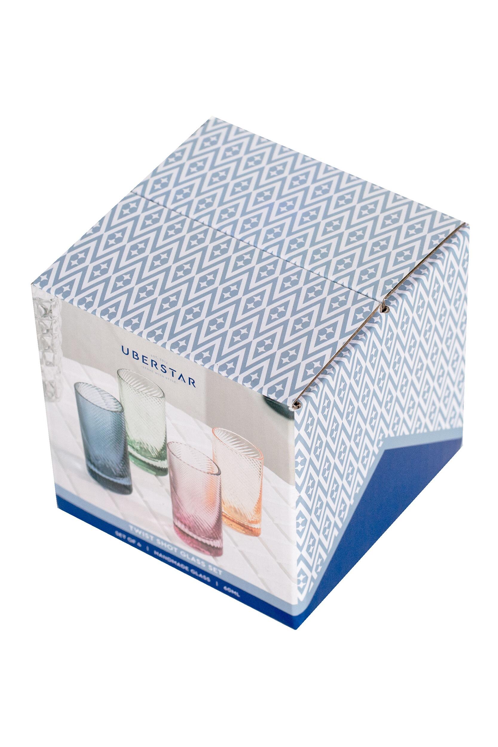 Coloured Ombre Shot Glasses Gift Set