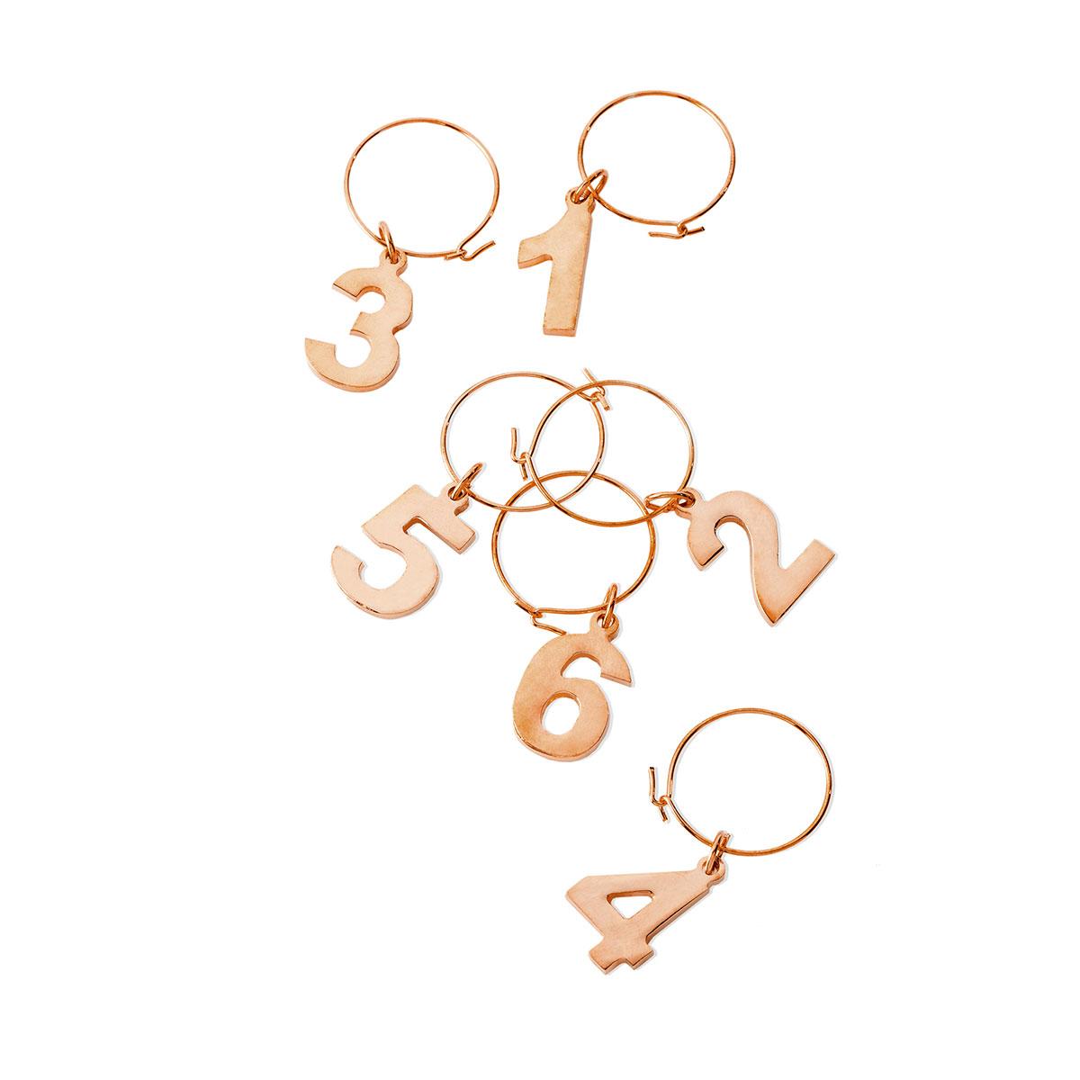 Summit Copper Wine Charms