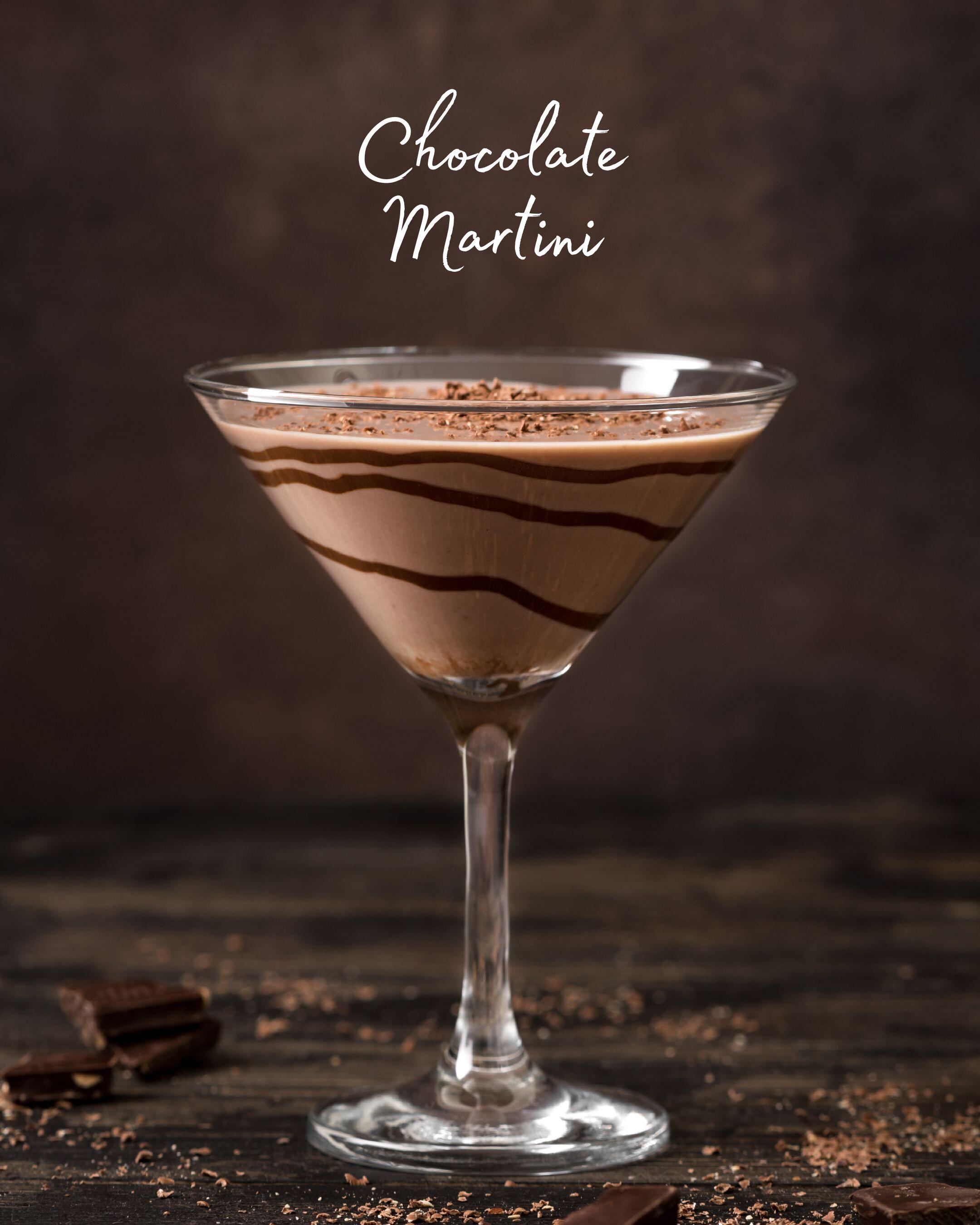 Chocolate Martini Winter Cocktail Recipe