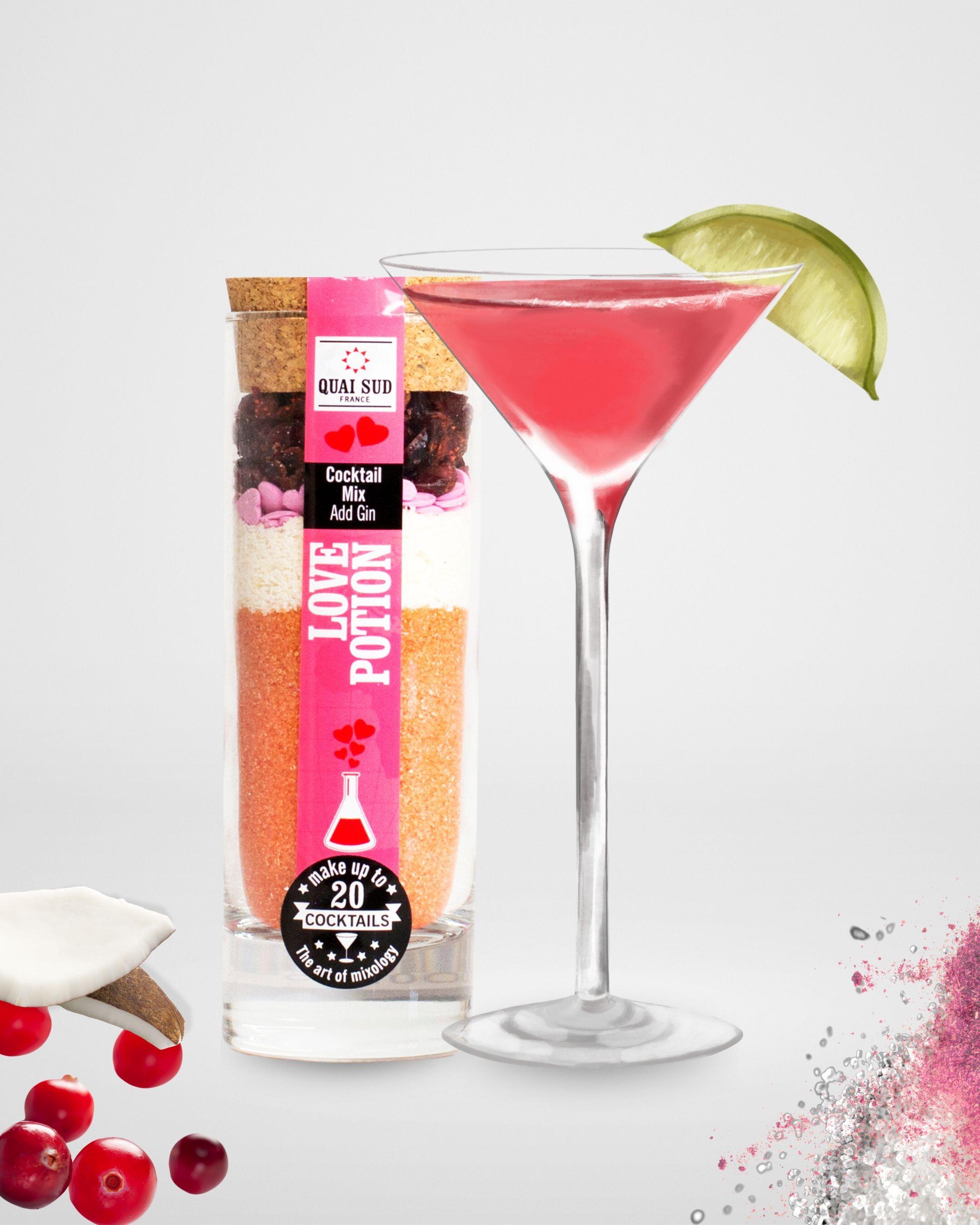Love Potion cocktail mix uberstar