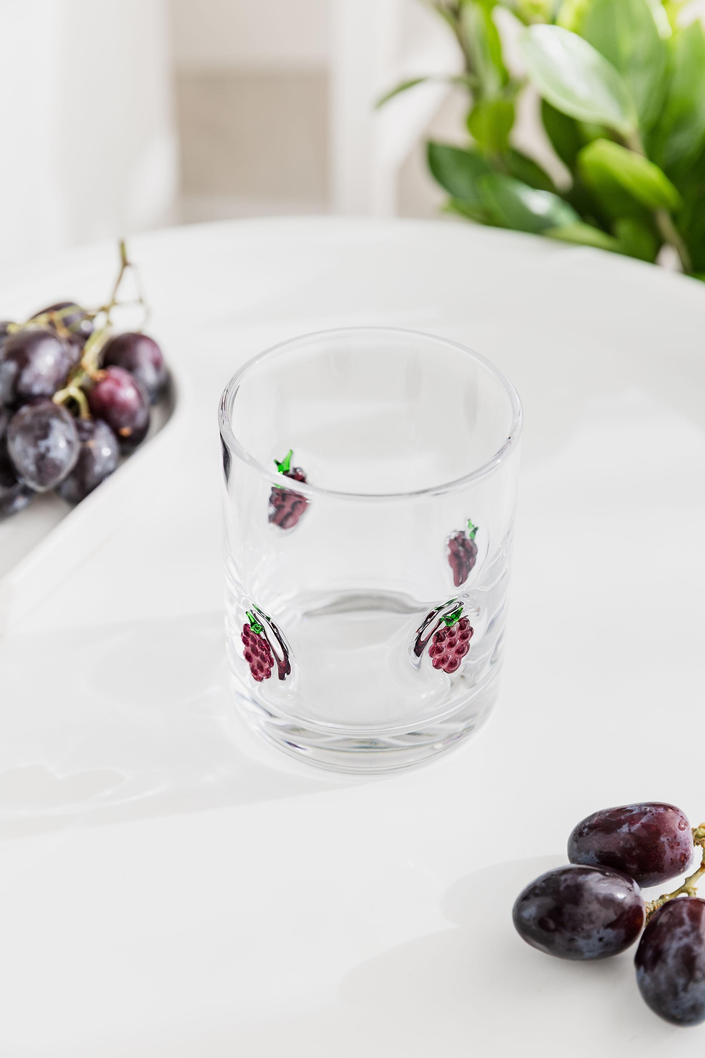 Grape Glass Tumbler