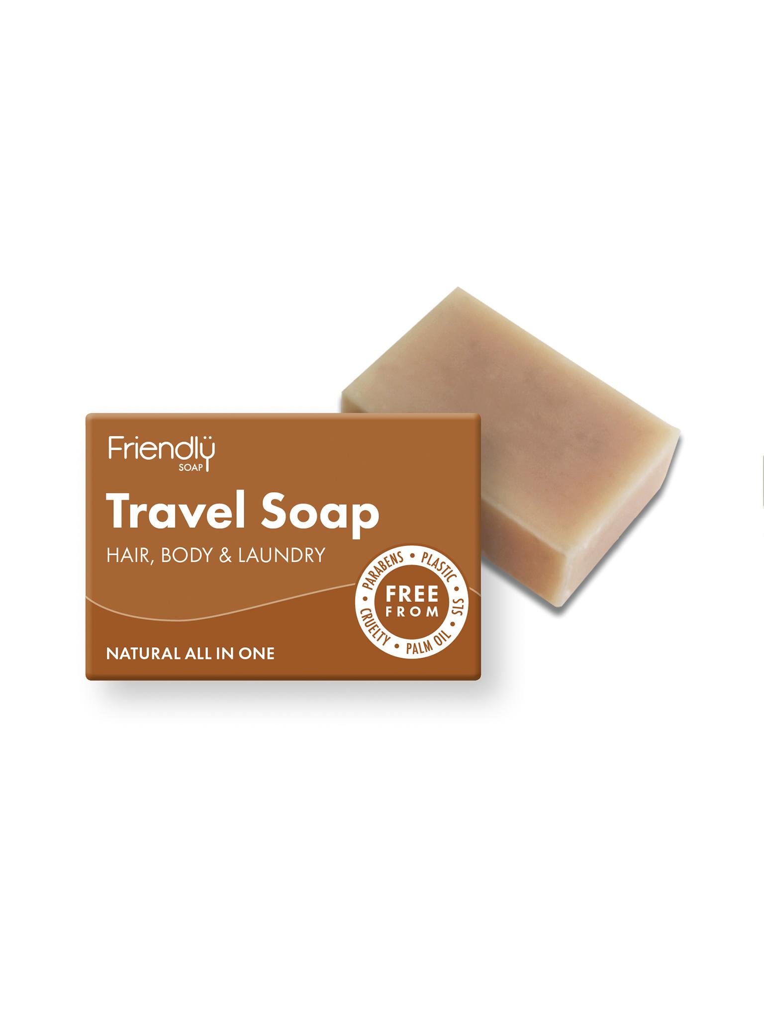 Friendly Travel Soap with box