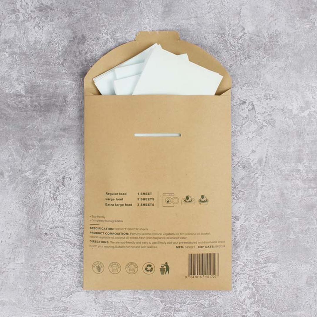 Simple Living Laundry Detergent Sheets (Fragranced) - 32 sheets