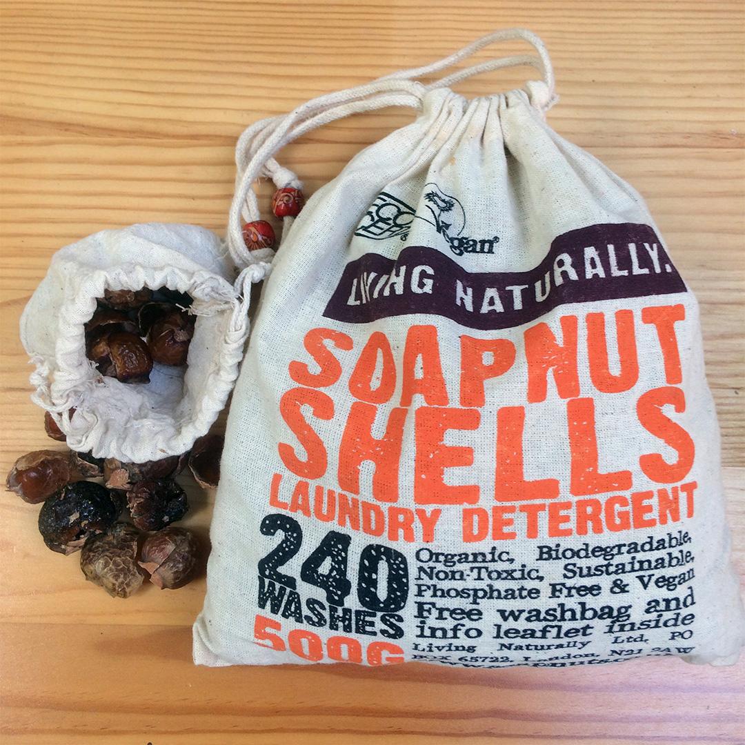 Soapnut Shells laundry - 500g bag