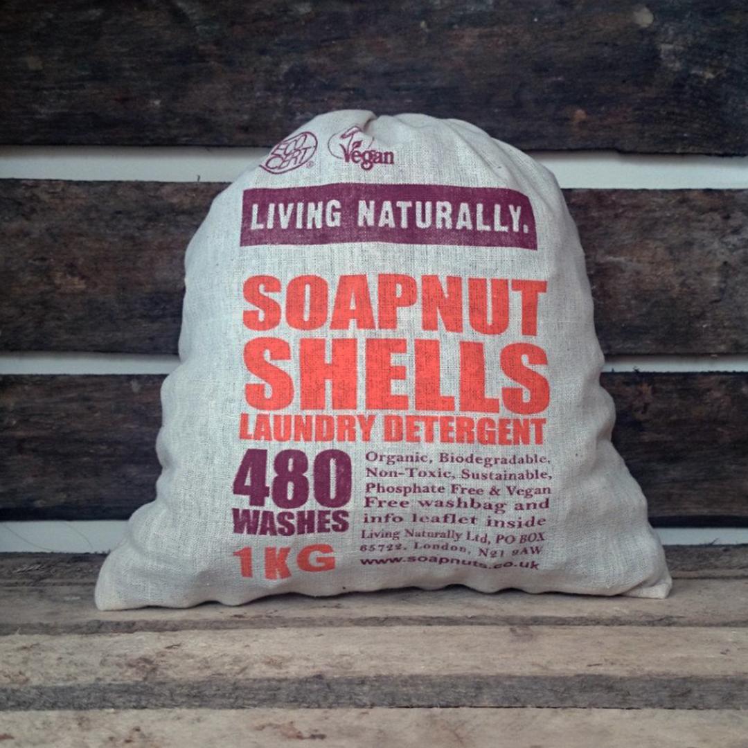Soapnut Shells laundry - 1kg bag