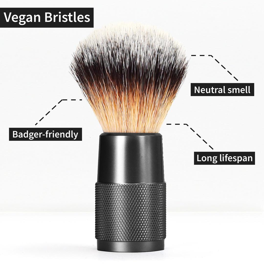Bambaw shaving brush bristles features