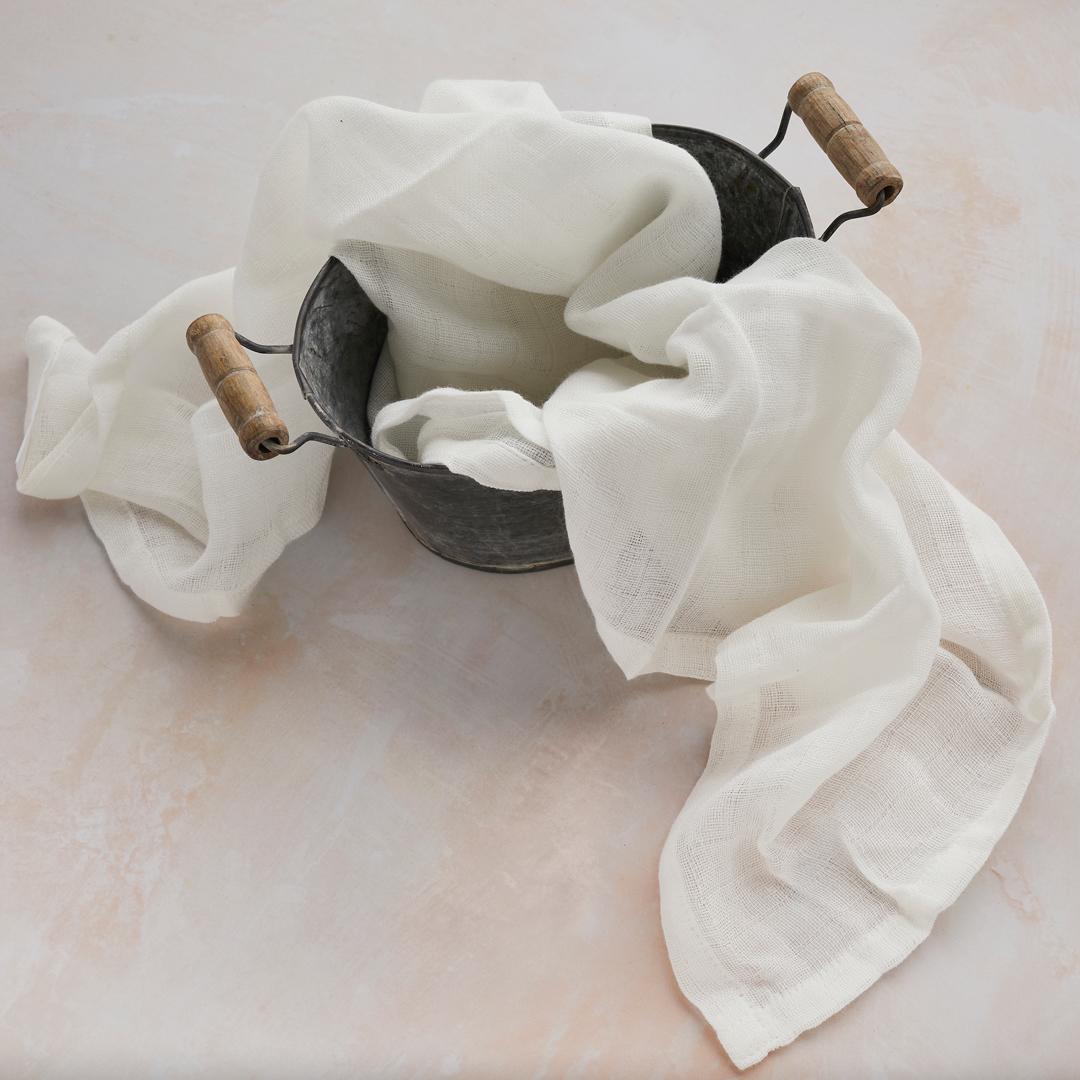 Organic Bamboo Muslin Square - Small or Large