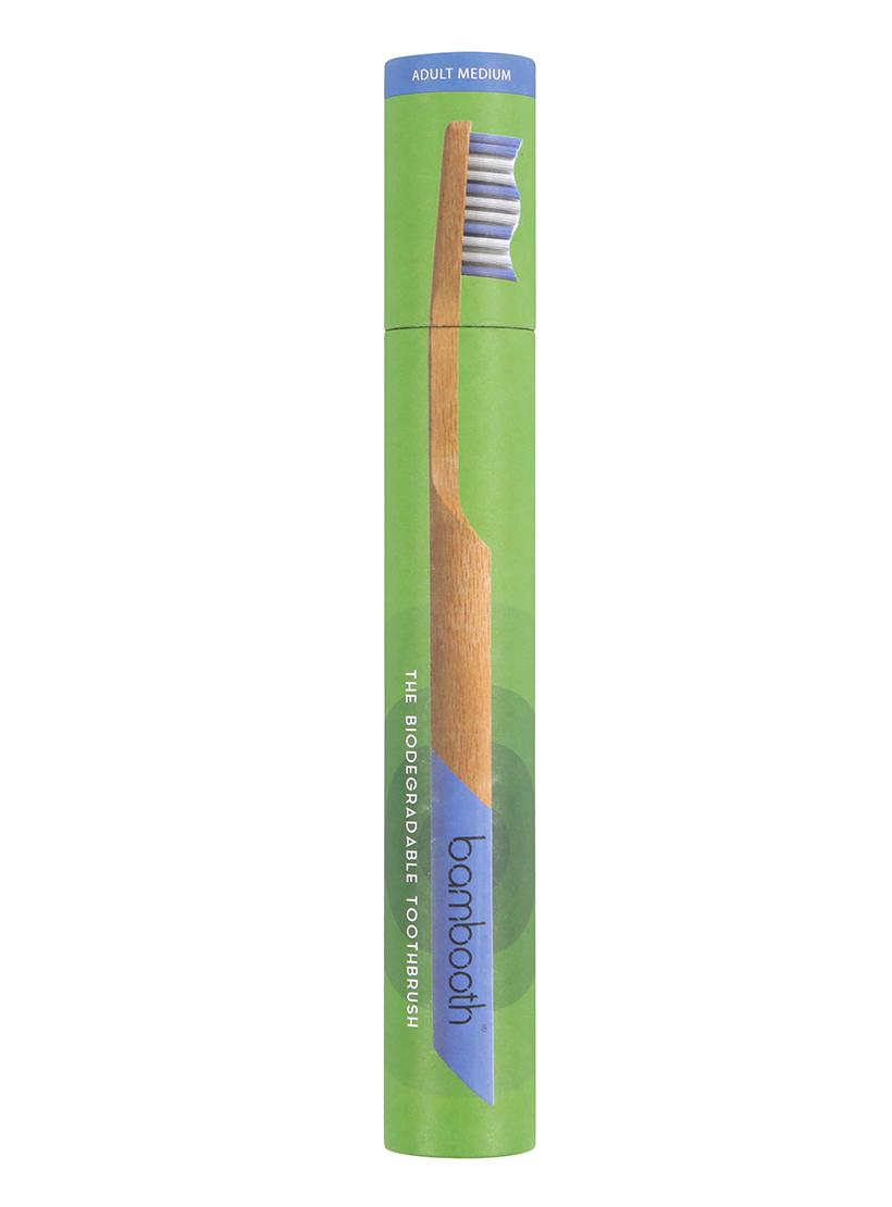 Bambooth® - Sea Blue - Medium Bristles in box