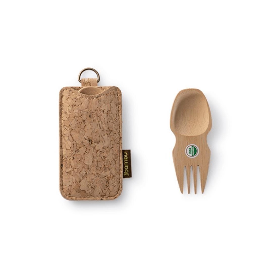 Bamboo Spork & Cork - perfect for travel