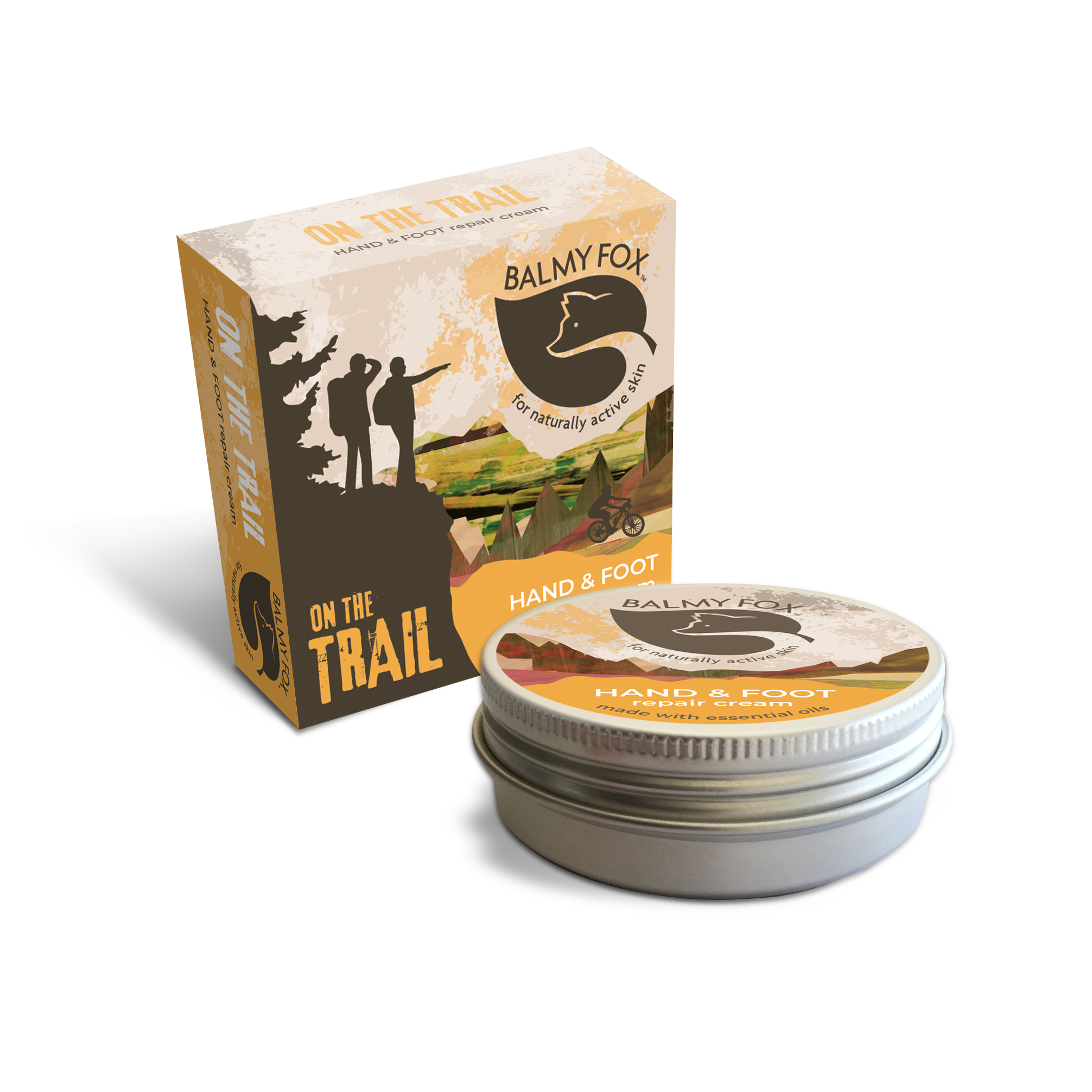 Balmy Fox hand & foot cream for outdoor pursuits