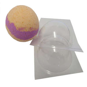 Extra large sphere bath bomb mould