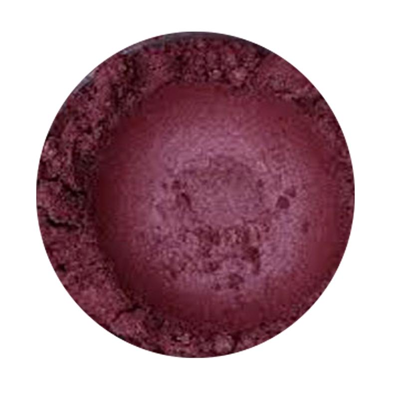 Wine red coloured mica powder